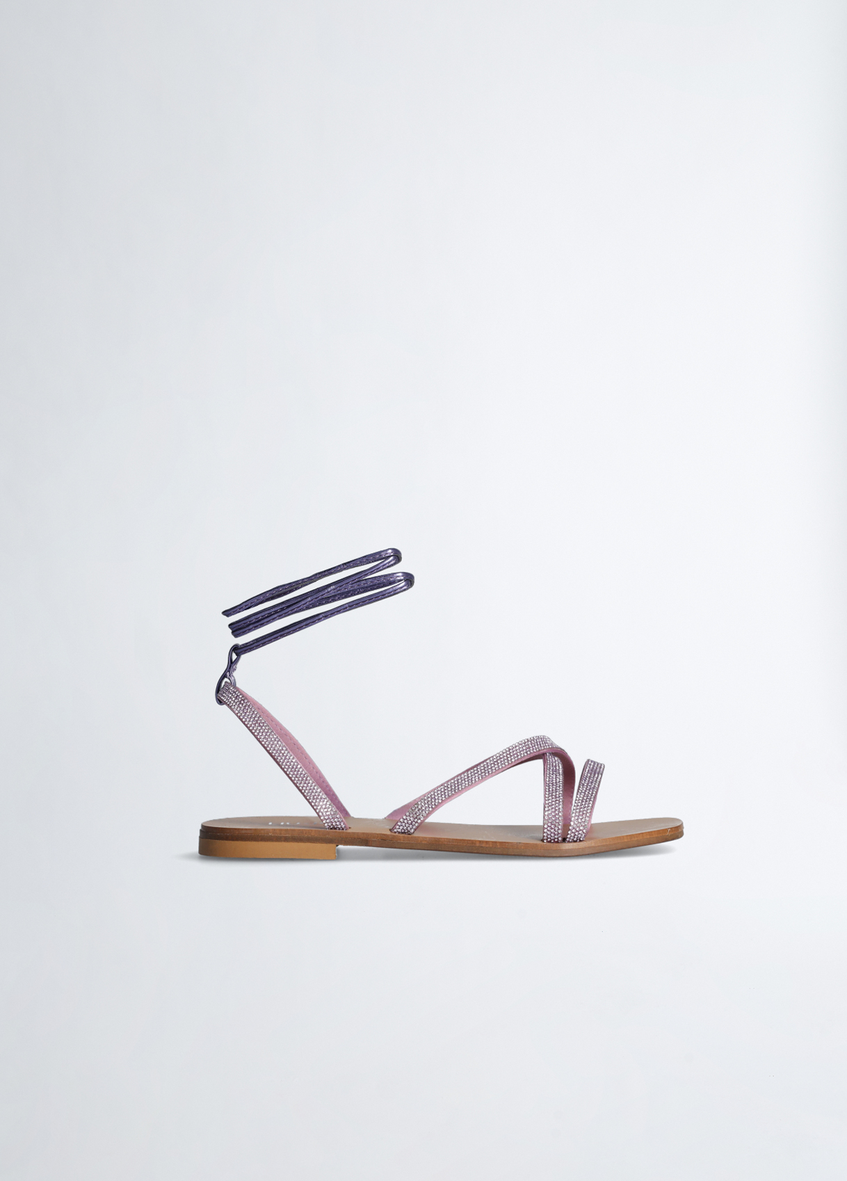 Liujo Sandales Plates Avec Strass