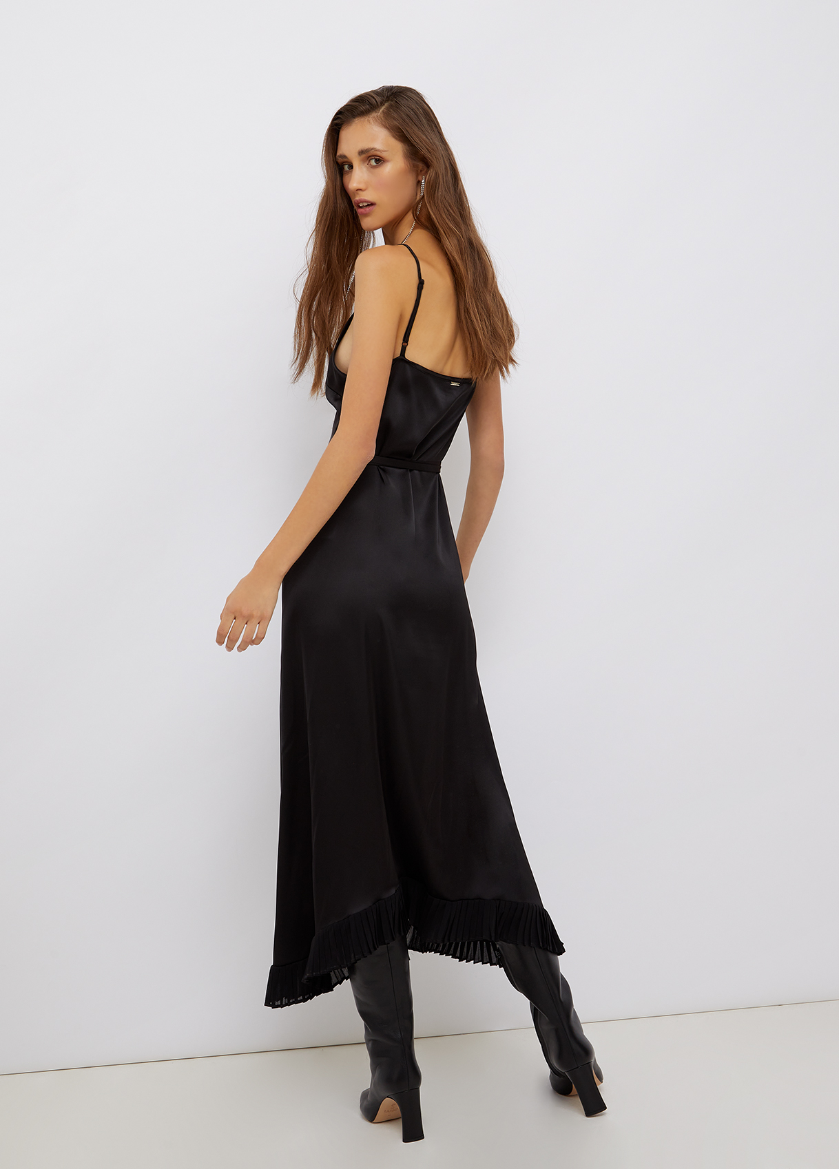 ワンピース LIU JO Woman Dress Black WA5256T4853 22222 LIU JO Woman Dress Black WA5256T4853 22222