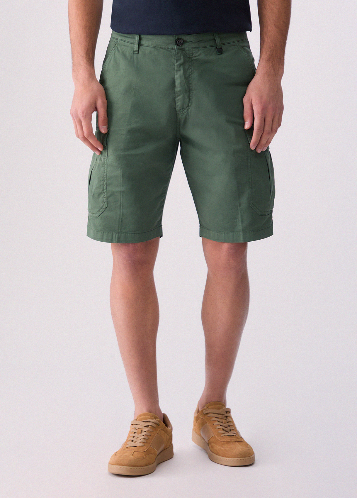 Liu Jo Gabardine Cargo Shorts