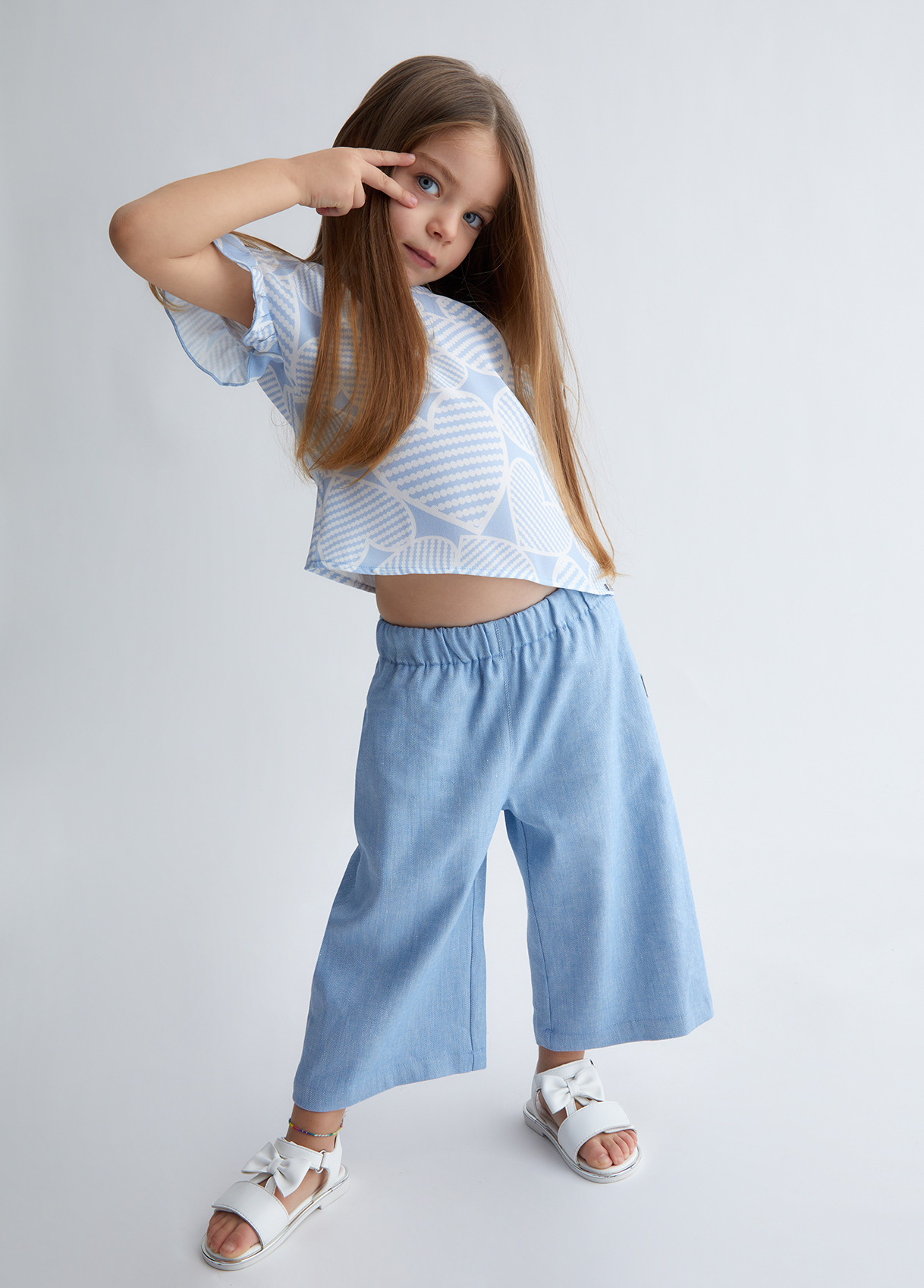 Liujo Pantalon En Lin Mélangé