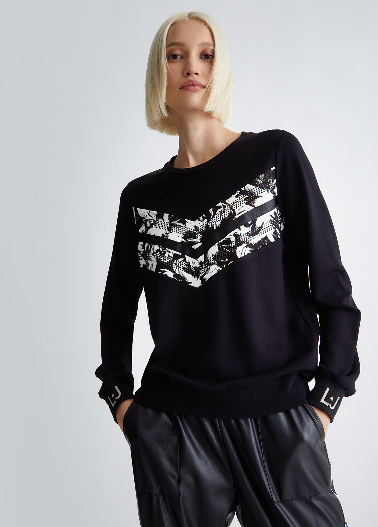 Liujo Cardigan En Molleton De Coton Écoconçu