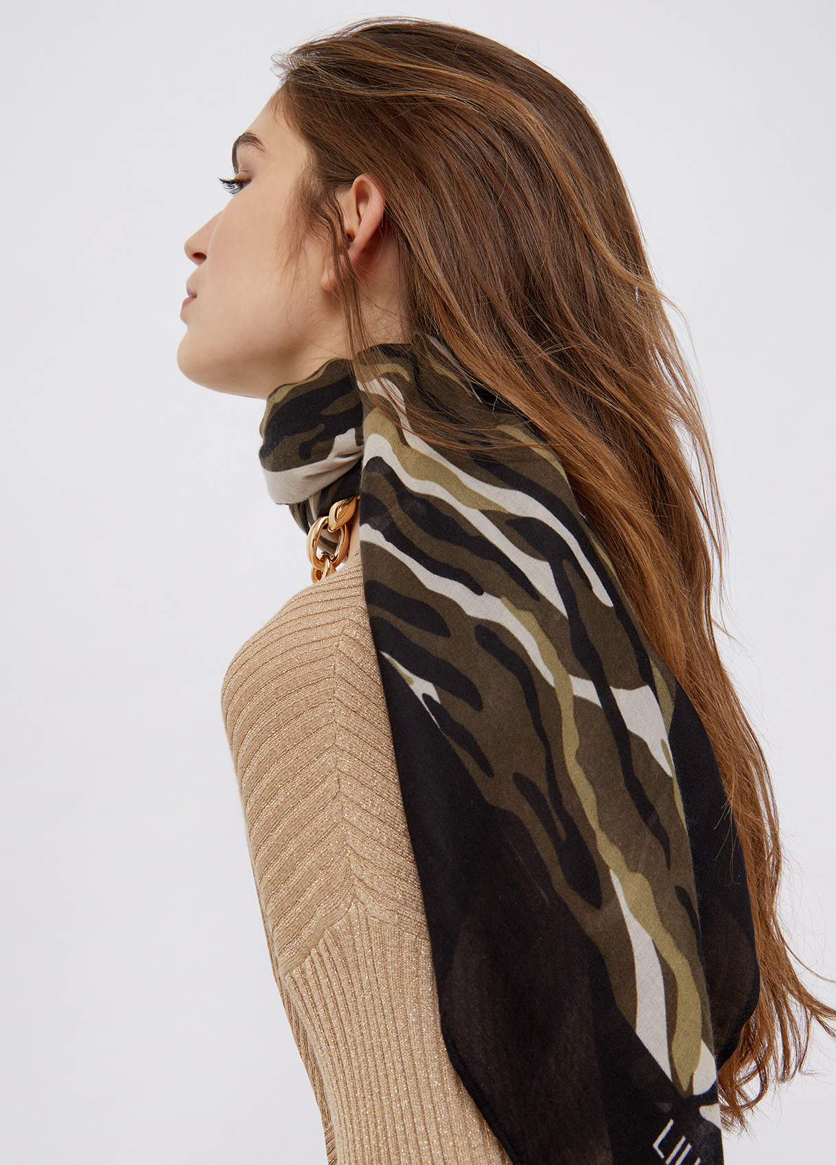 スカーフ LIU JO Woman Scarf Multicolor 2A5029T0300 22222 8050885937429---