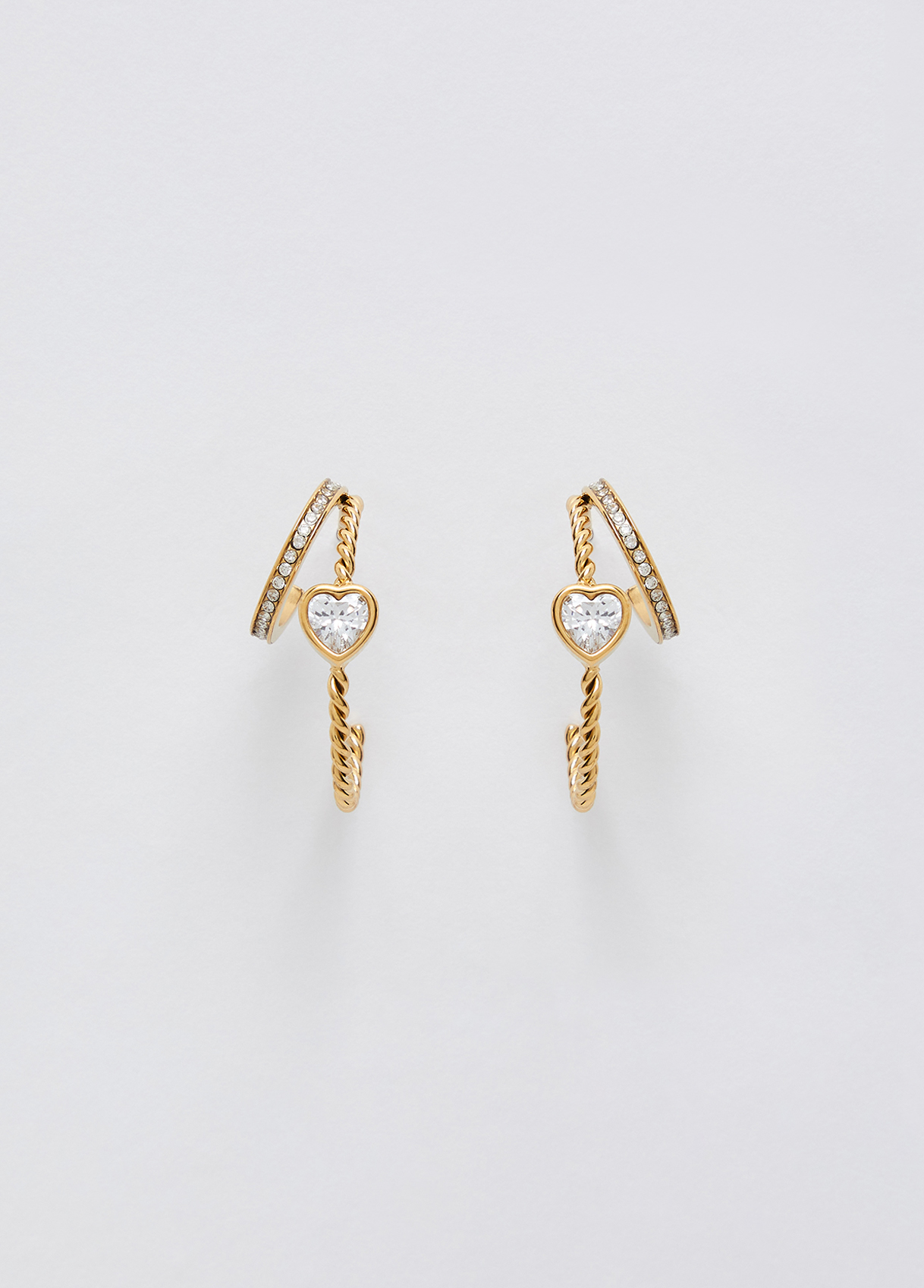 Liu Jo Boucles D'oreilles Avec Cœur Liu Jo Boucles D'oreilles Avec Cœur