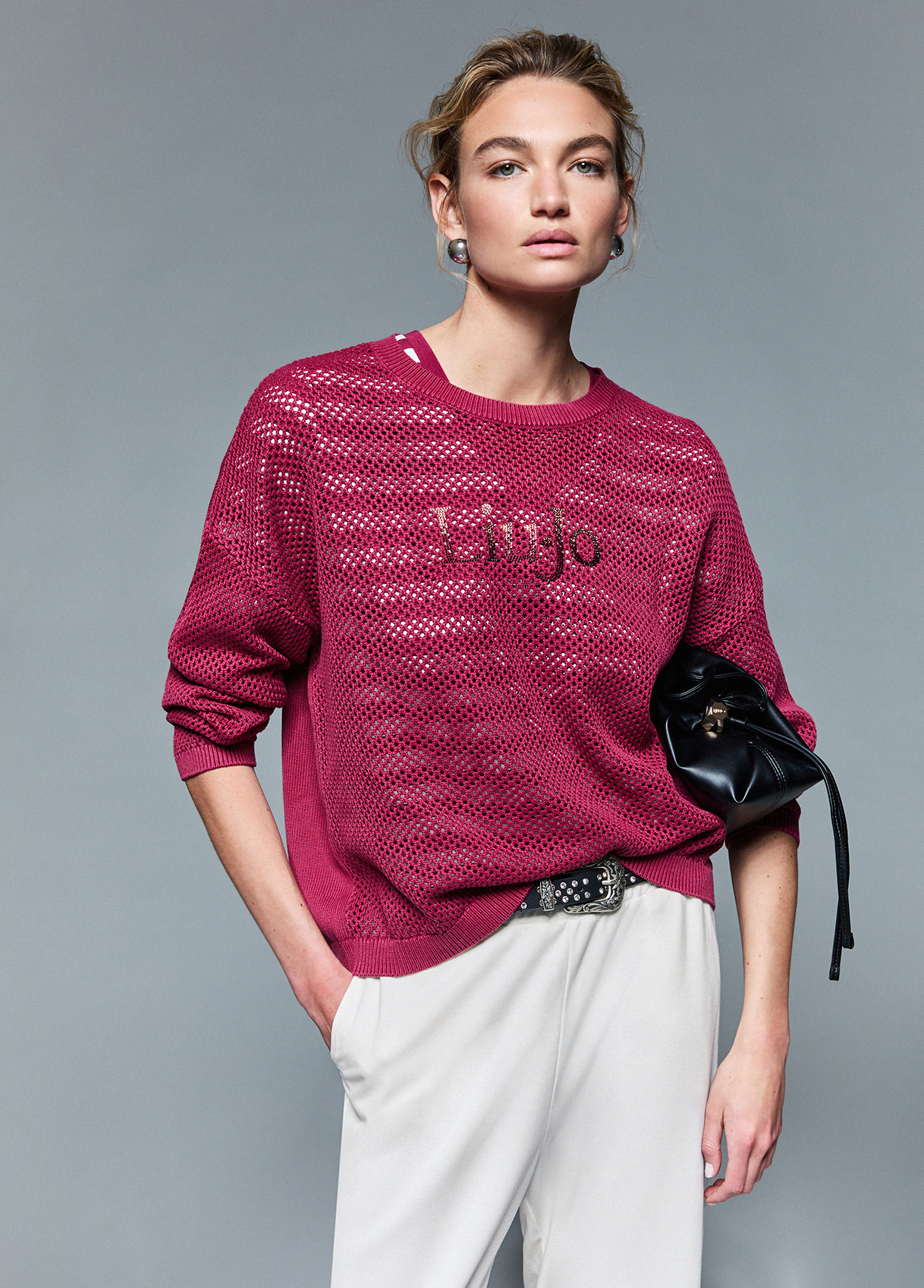Liu Jo Openwork Jumper