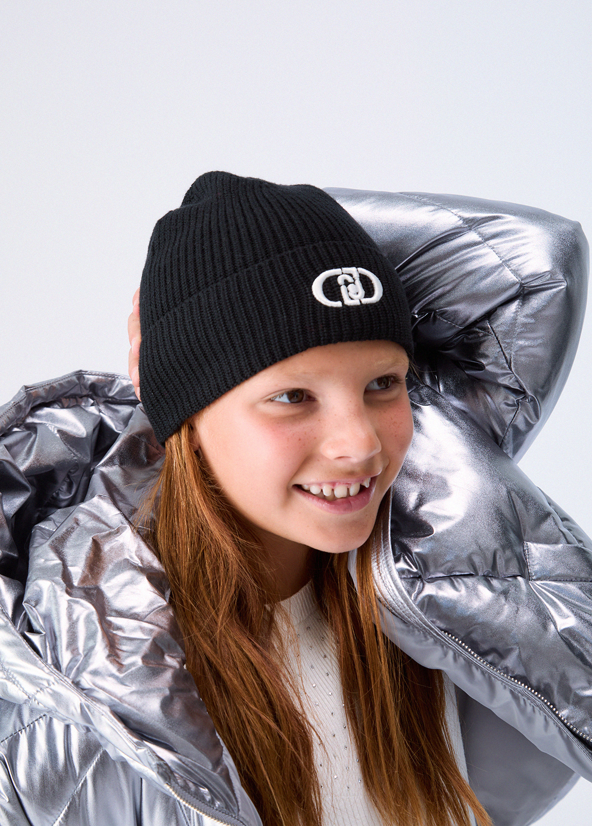 Liu Jo Knitted Hat With Logo