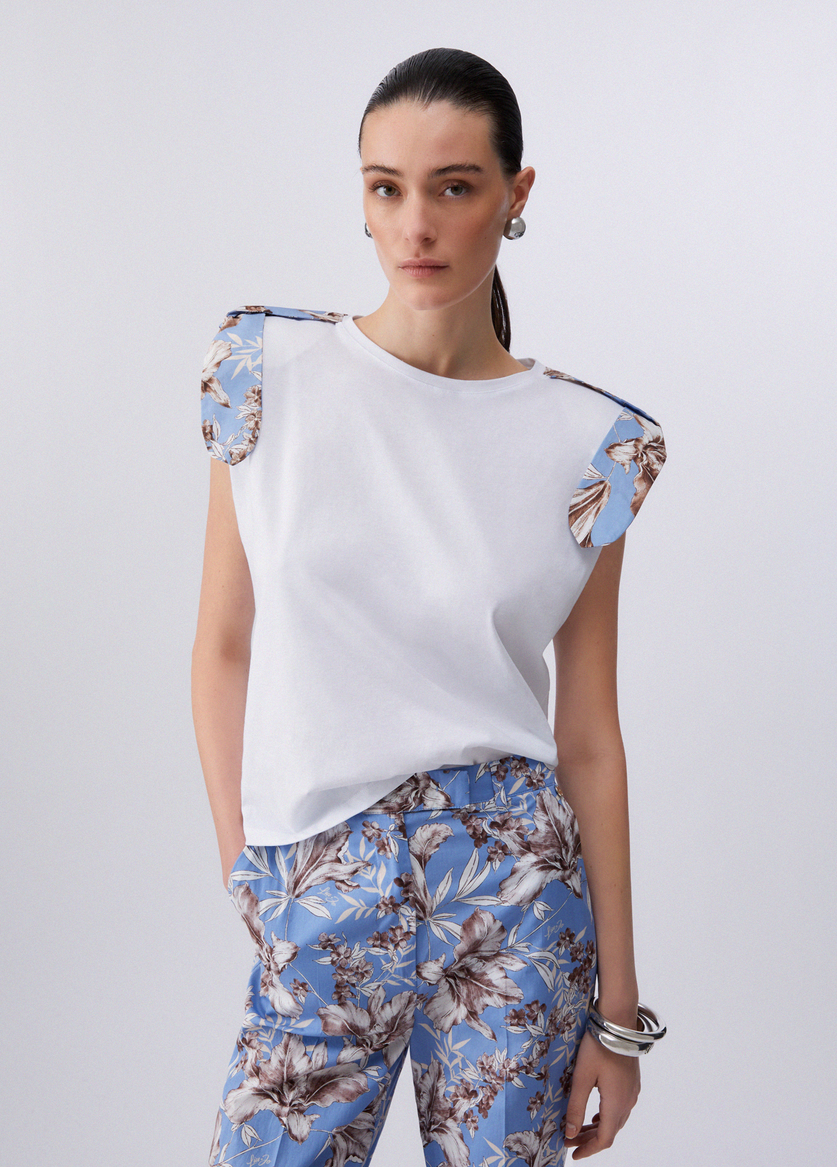 Liu Jo T-shirt With Padded Shoulders