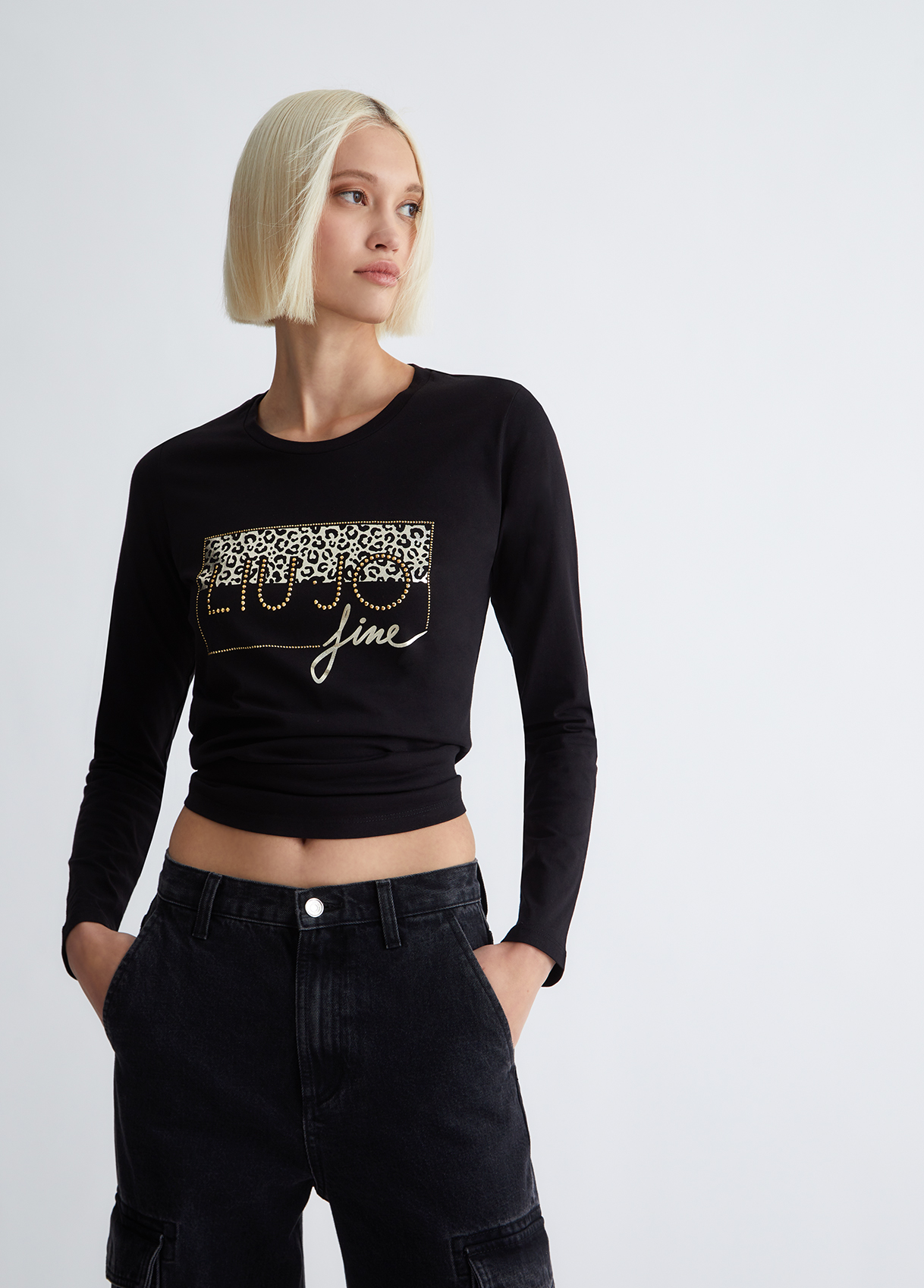 Liujo T-shirt Écoconçu Avec Logo Et Strass