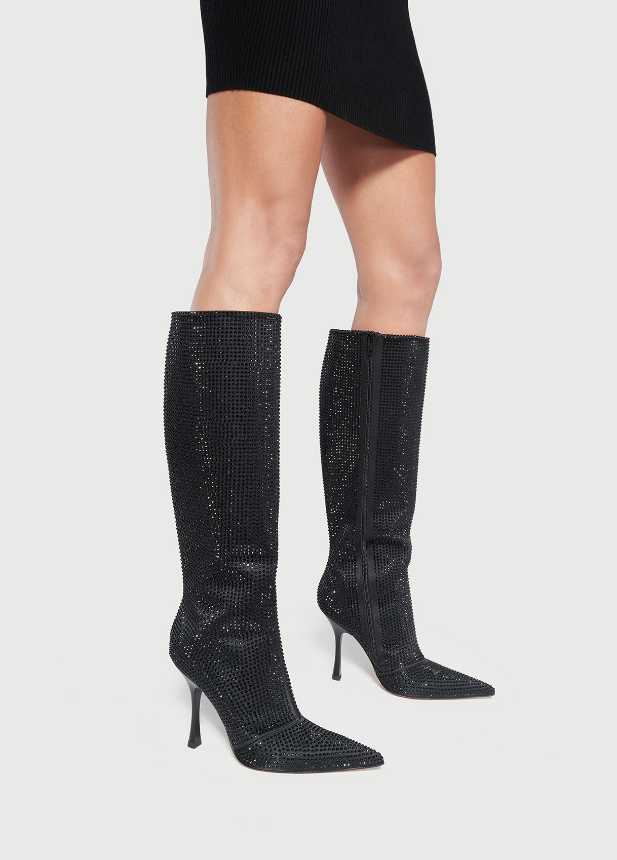 Liujo Bottes Hautes Avec Strass Leonie Hanne X Liu Jo