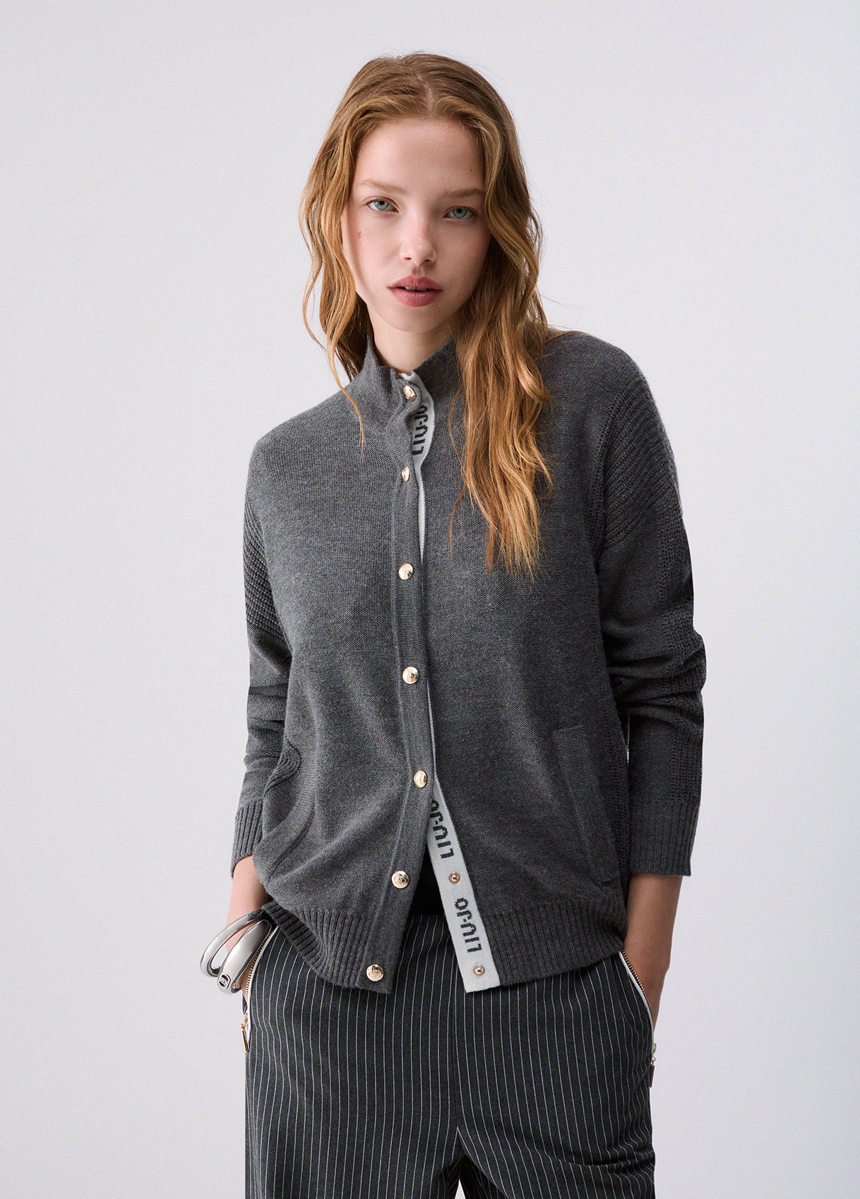Liu Jo Cardigan En Mélange De Laine Liu Jo Cardigan En Mélange De Laine