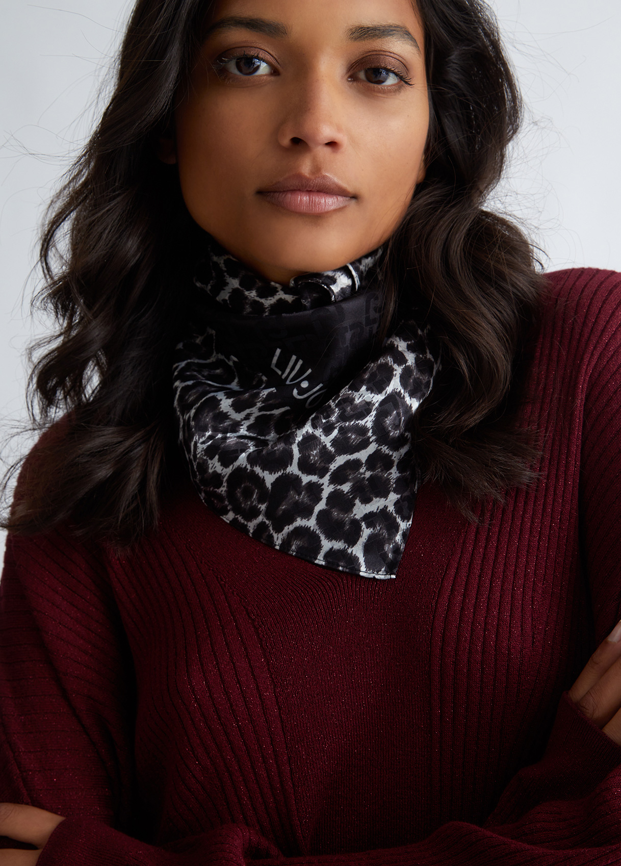 Liujo Foulard Écoconçu Avec Logo Animalier