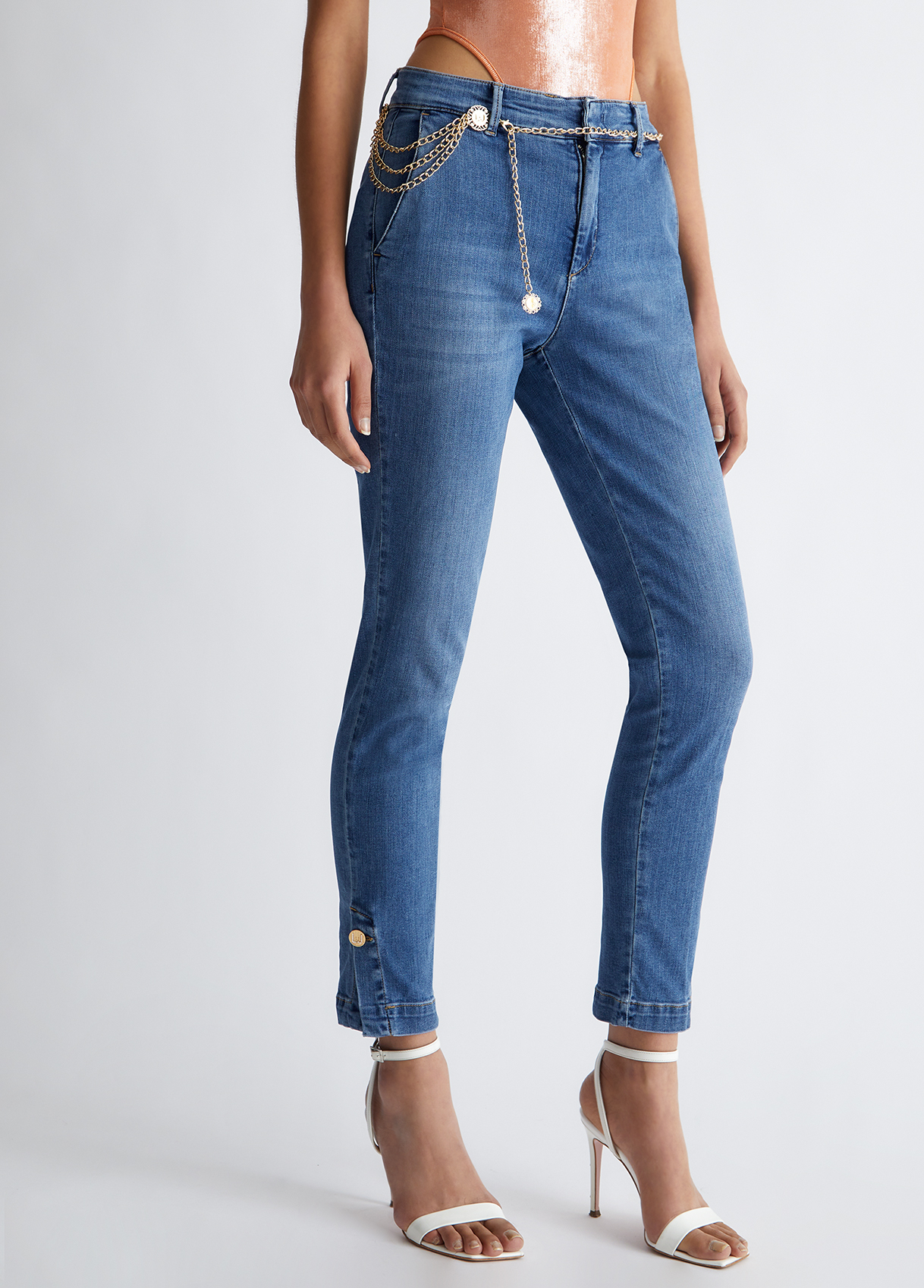 Liujo Jean Chino En Toile Denim