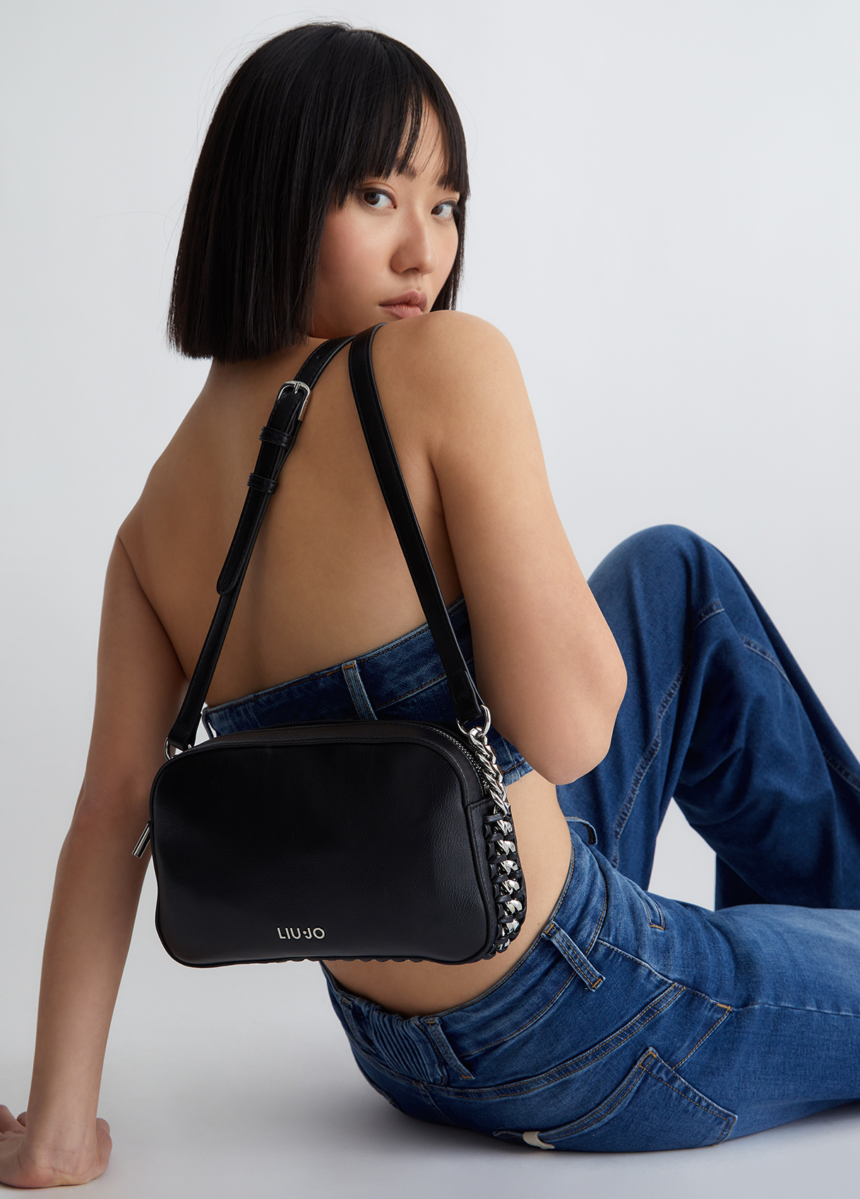 Liujo Sac À Bandoulière Avec Logo