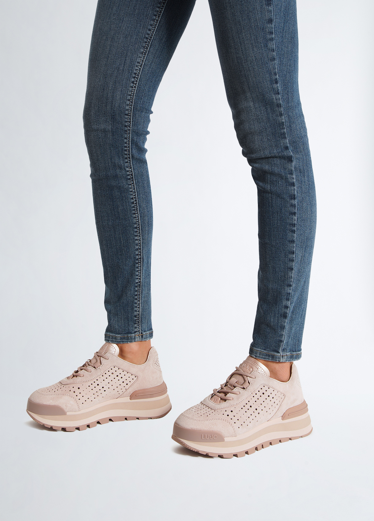 Liujo Sneakers À Plateforme Ajourée