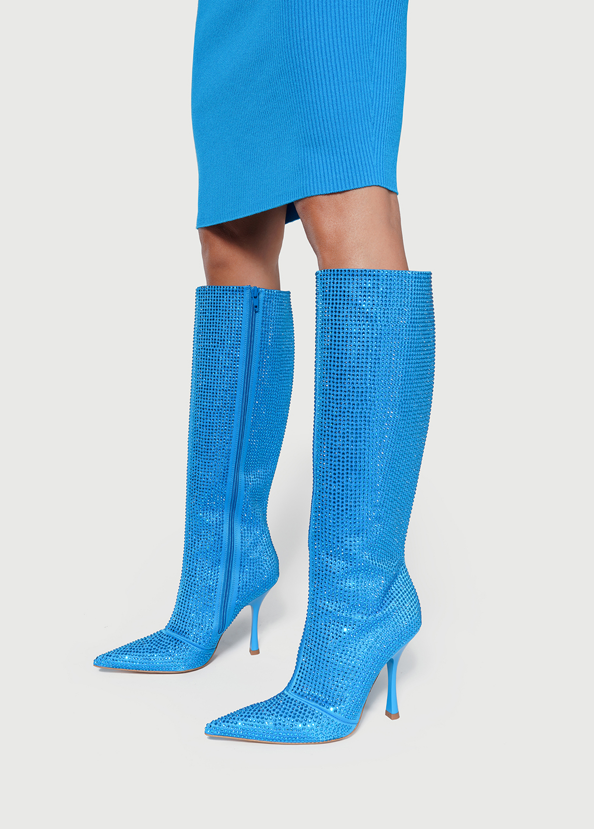 Liujo Bottes Hautes Avec Strass Leonie Hanne X Liu Jo