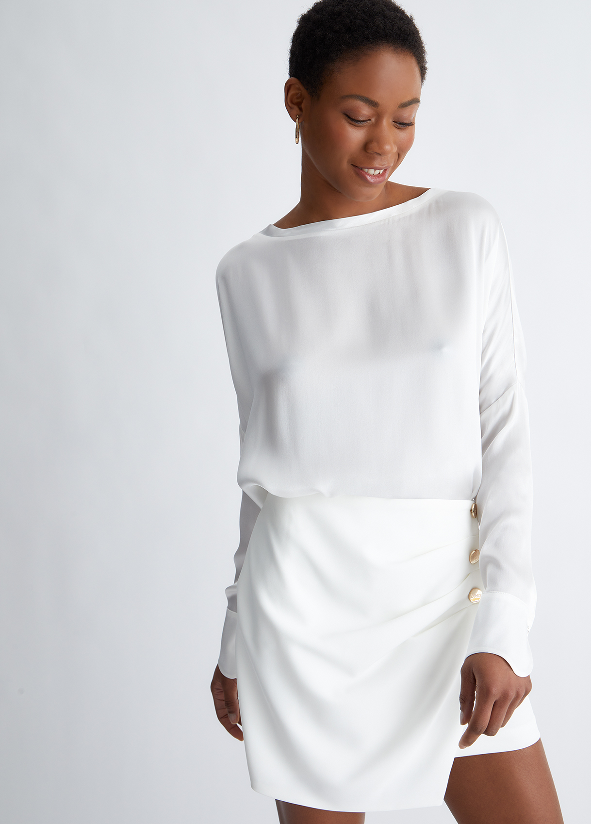 Liujo Blouse En Soie Mélangée