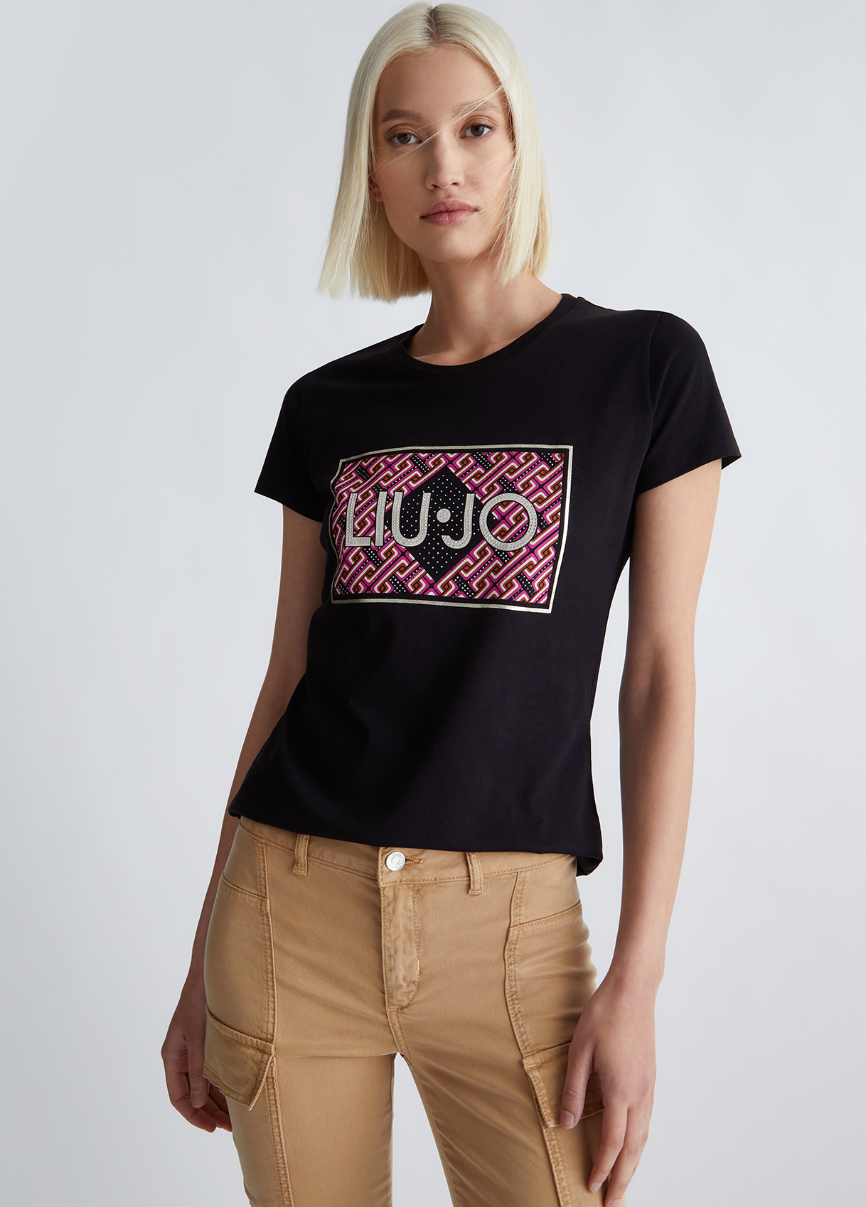 Liujo T-shirt Écoconçu Avec Logo Et Strass
