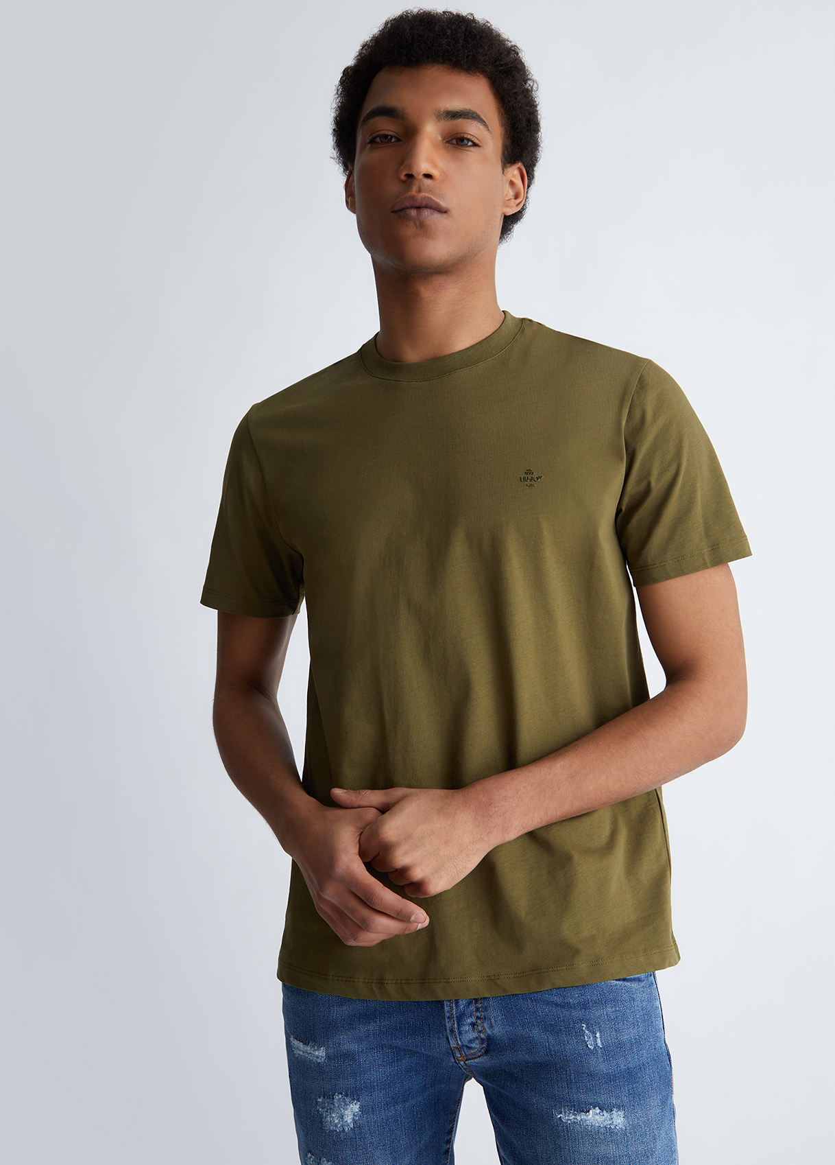 Liujo T-shirt Pour Homme Avec Logo