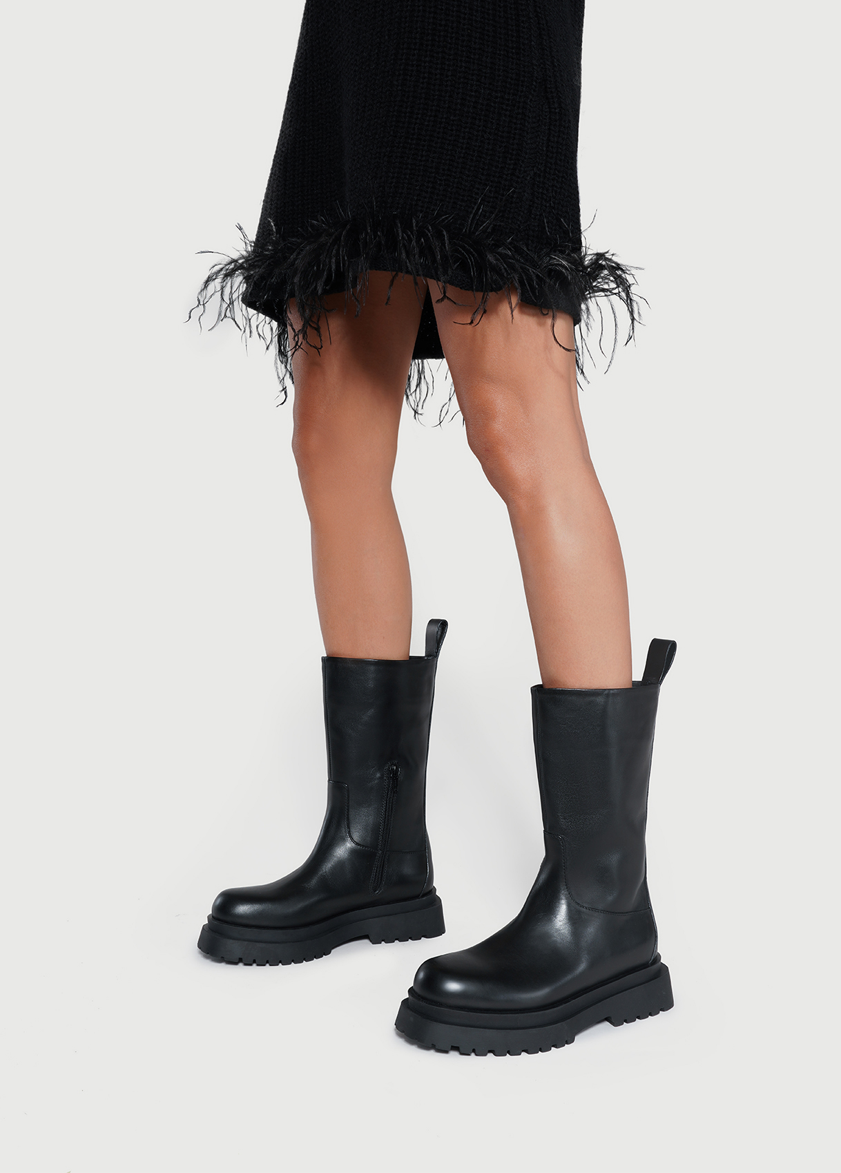 Liujo Bottines En Cuir Leonie Hanne X Liu Jo