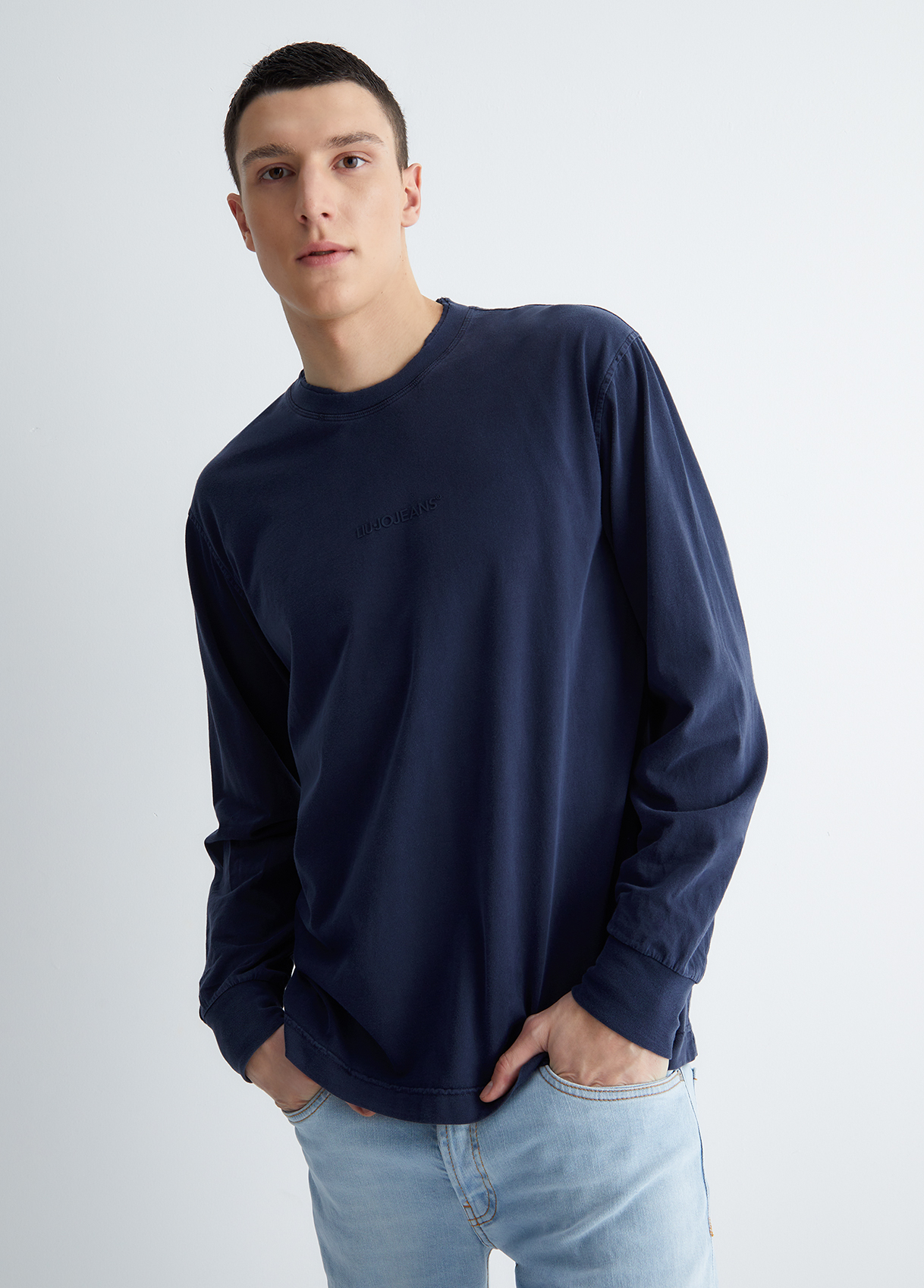 Liujo T-shirt À Manches Longues Pour Homme