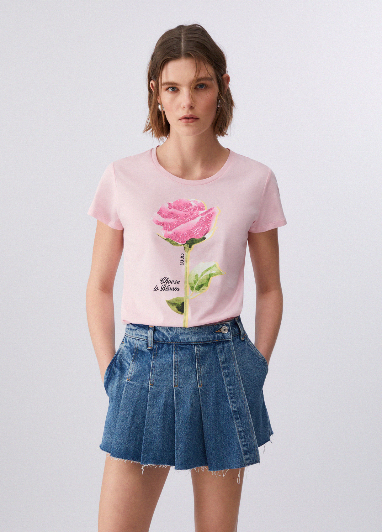Liu Jo T-shirt With Print And Appliqués