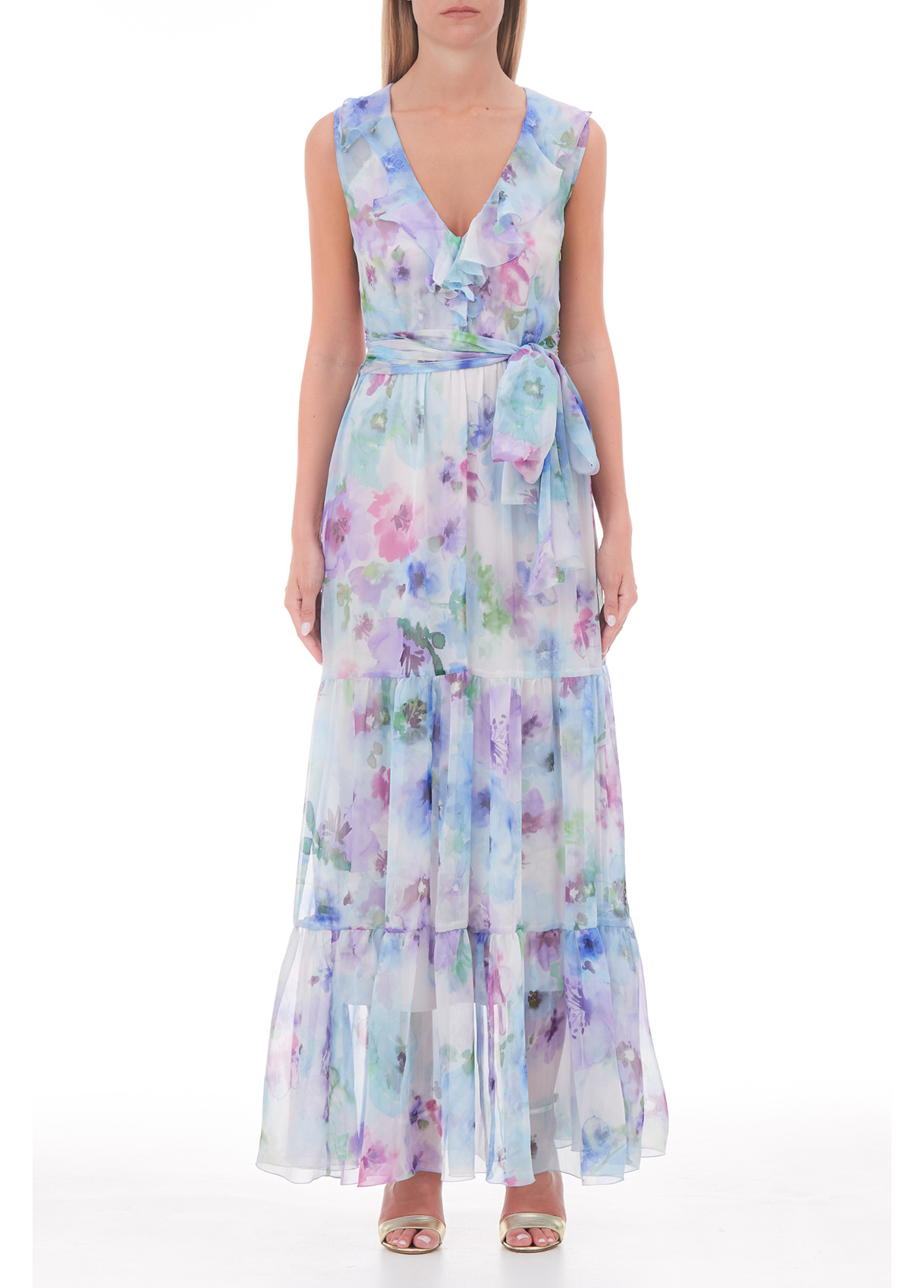 Liujo Robe Longue À Fleurs