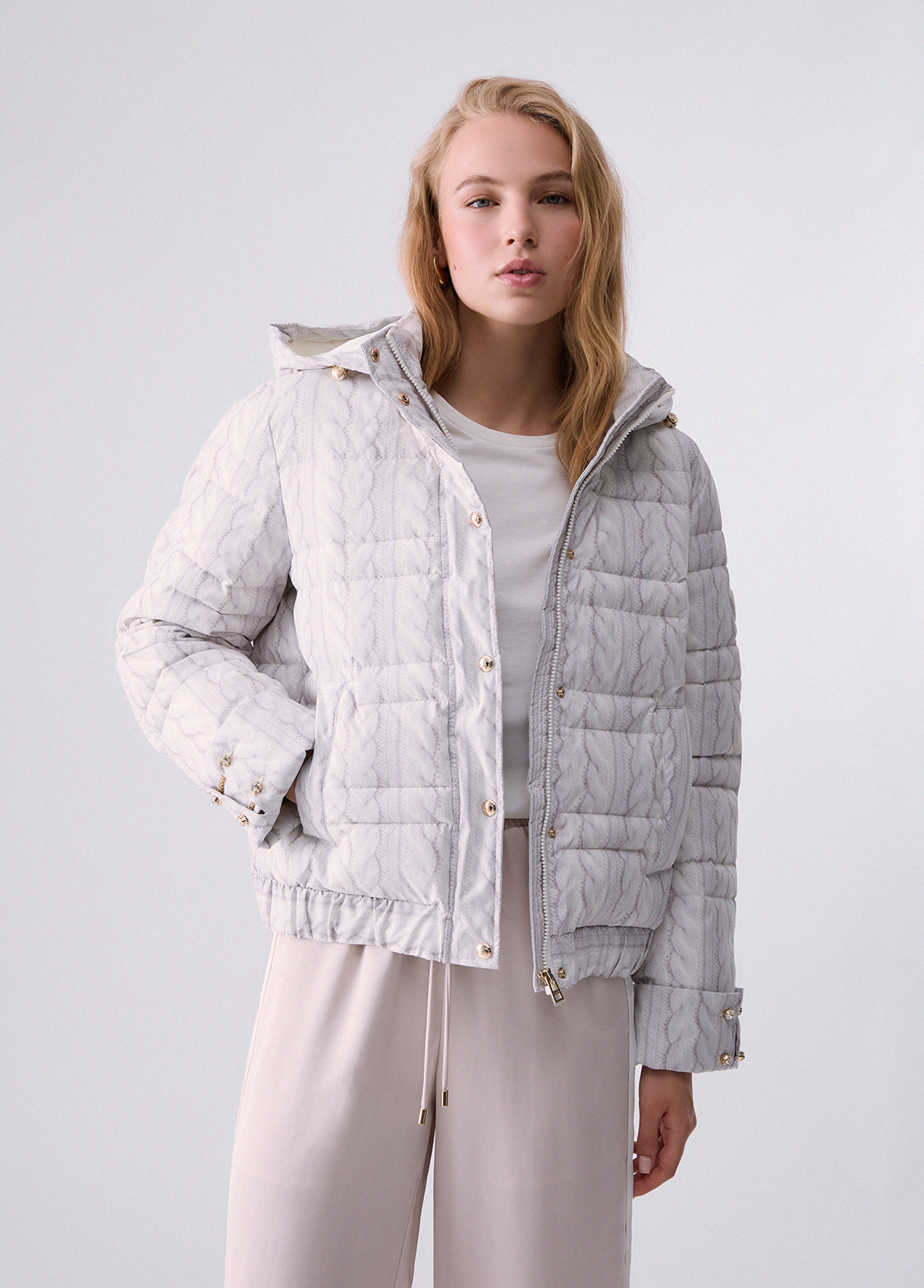 Liu Jo Printed Nylon Jacket