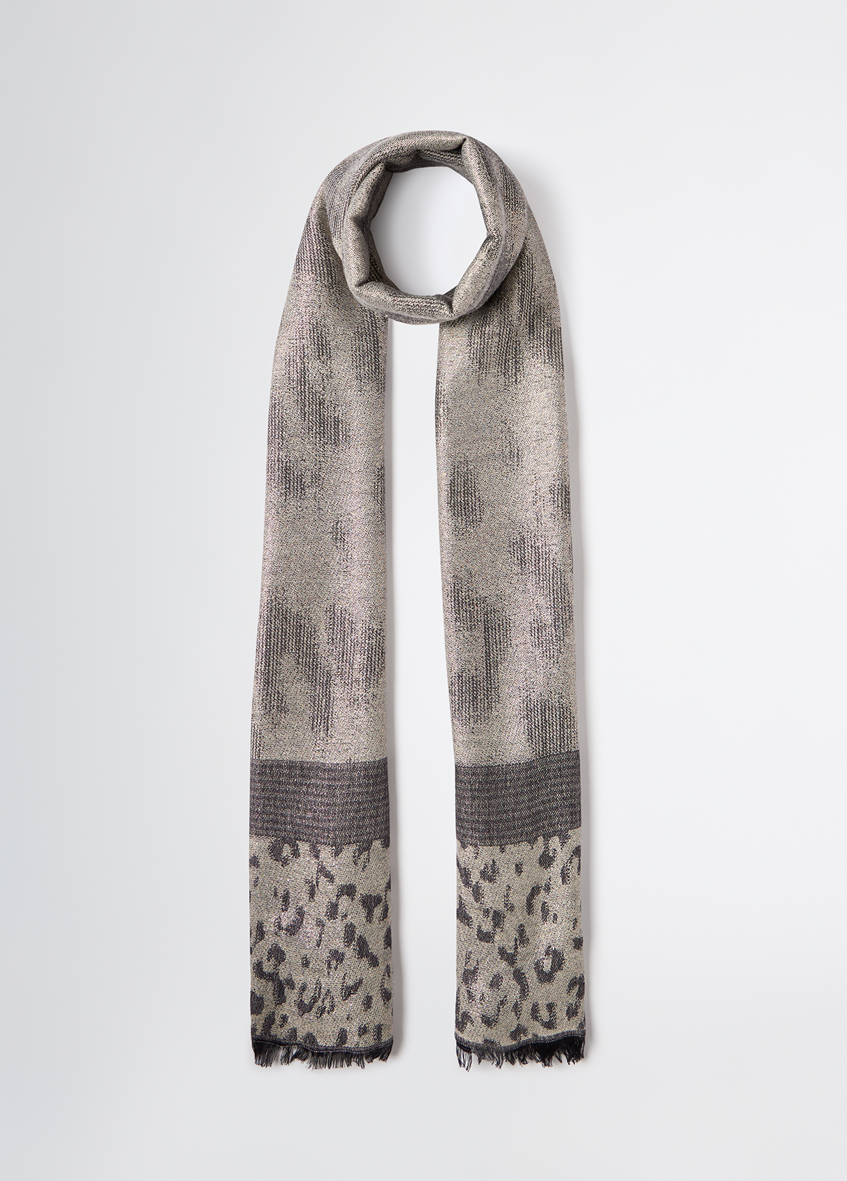 Liu Jo Étole En Lurex® Avec Motif Animalier