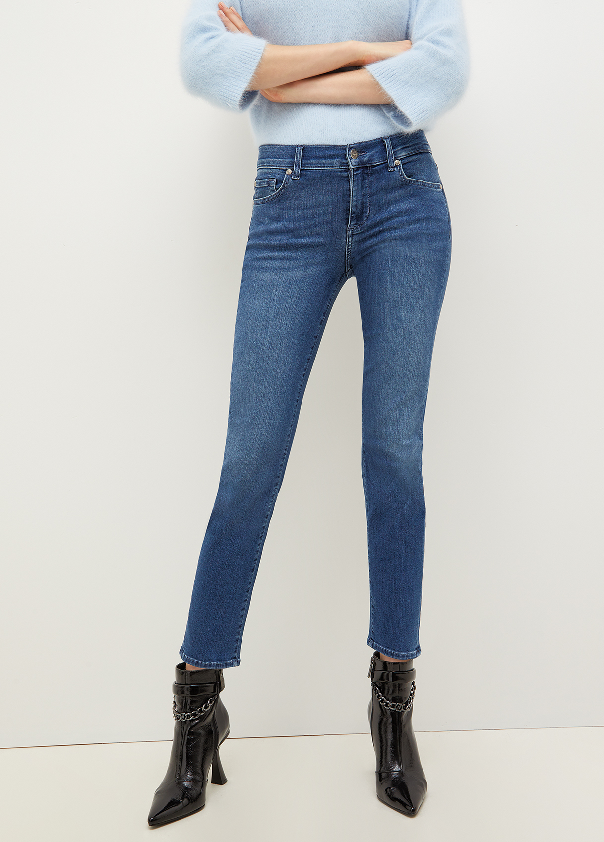 Slim jeans in stretch denim