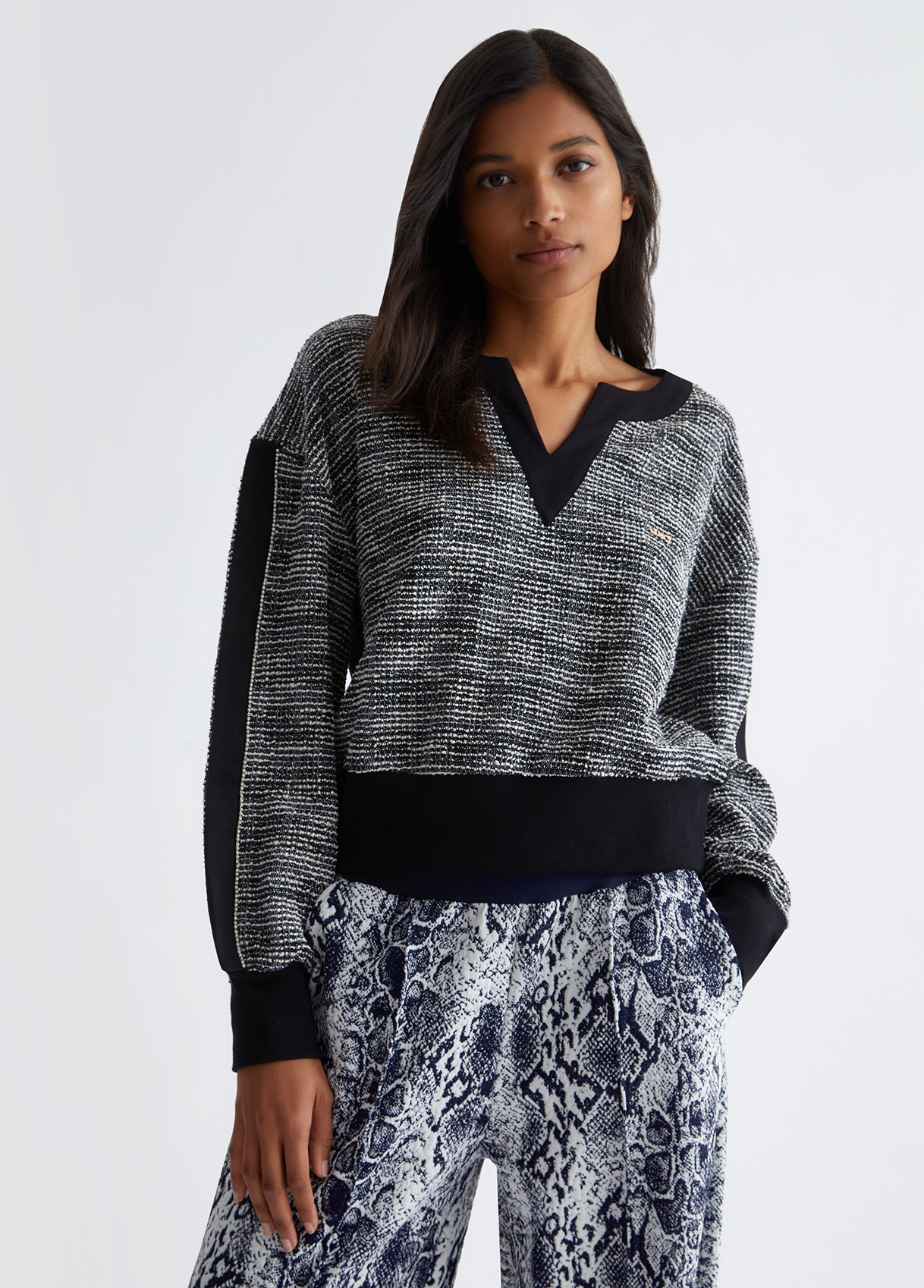 Liujo Cardigan En Molleton De Coton Écoconçu