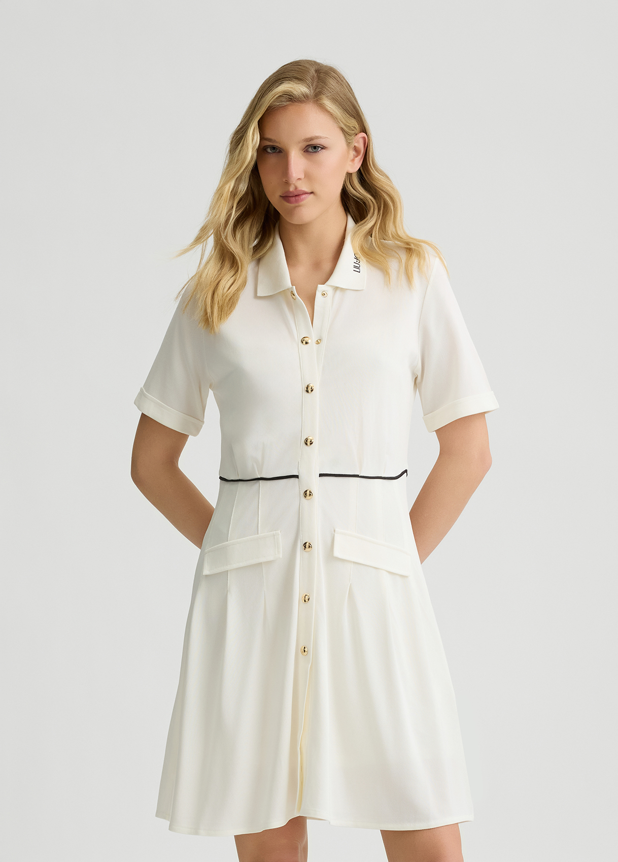ワンピース LIU JO Woman Dress White WA3172T4853 11111 8056255426722---