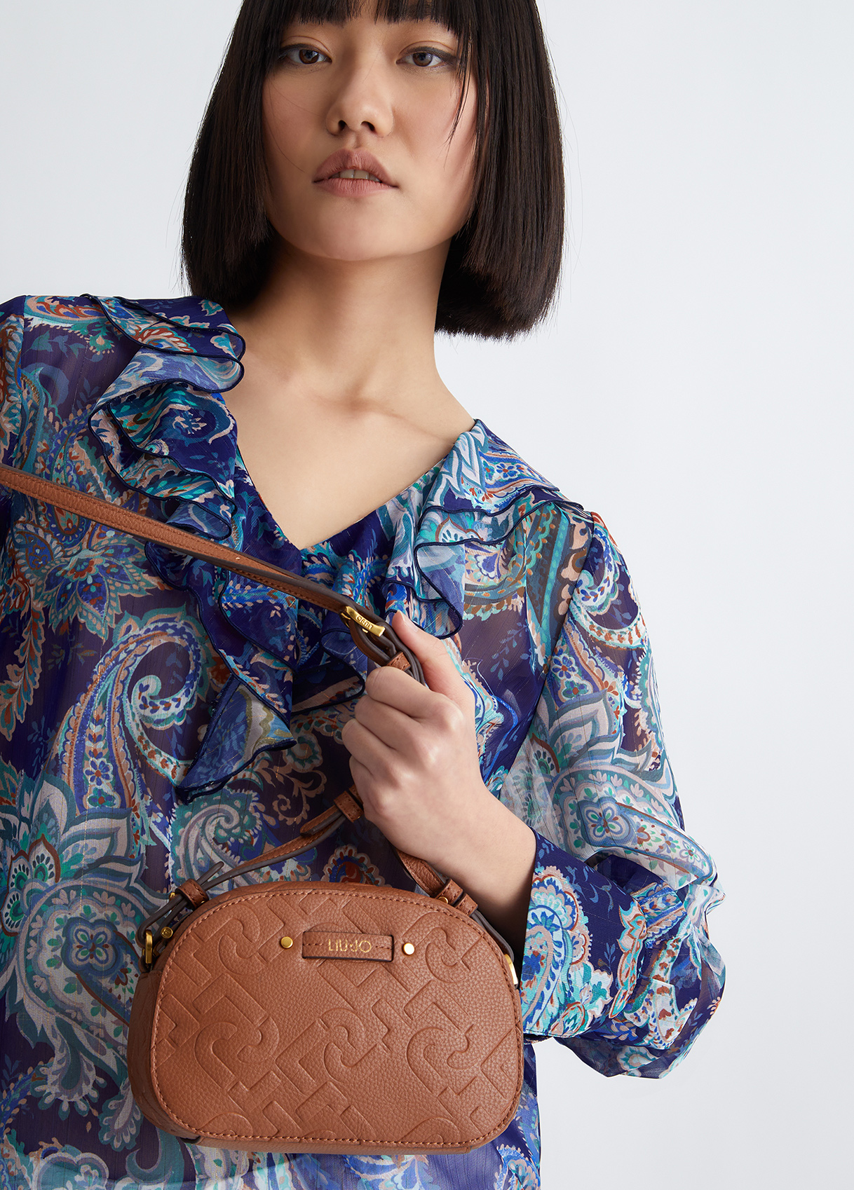 Liujo Sac Bandoulière En Tissu Enduit