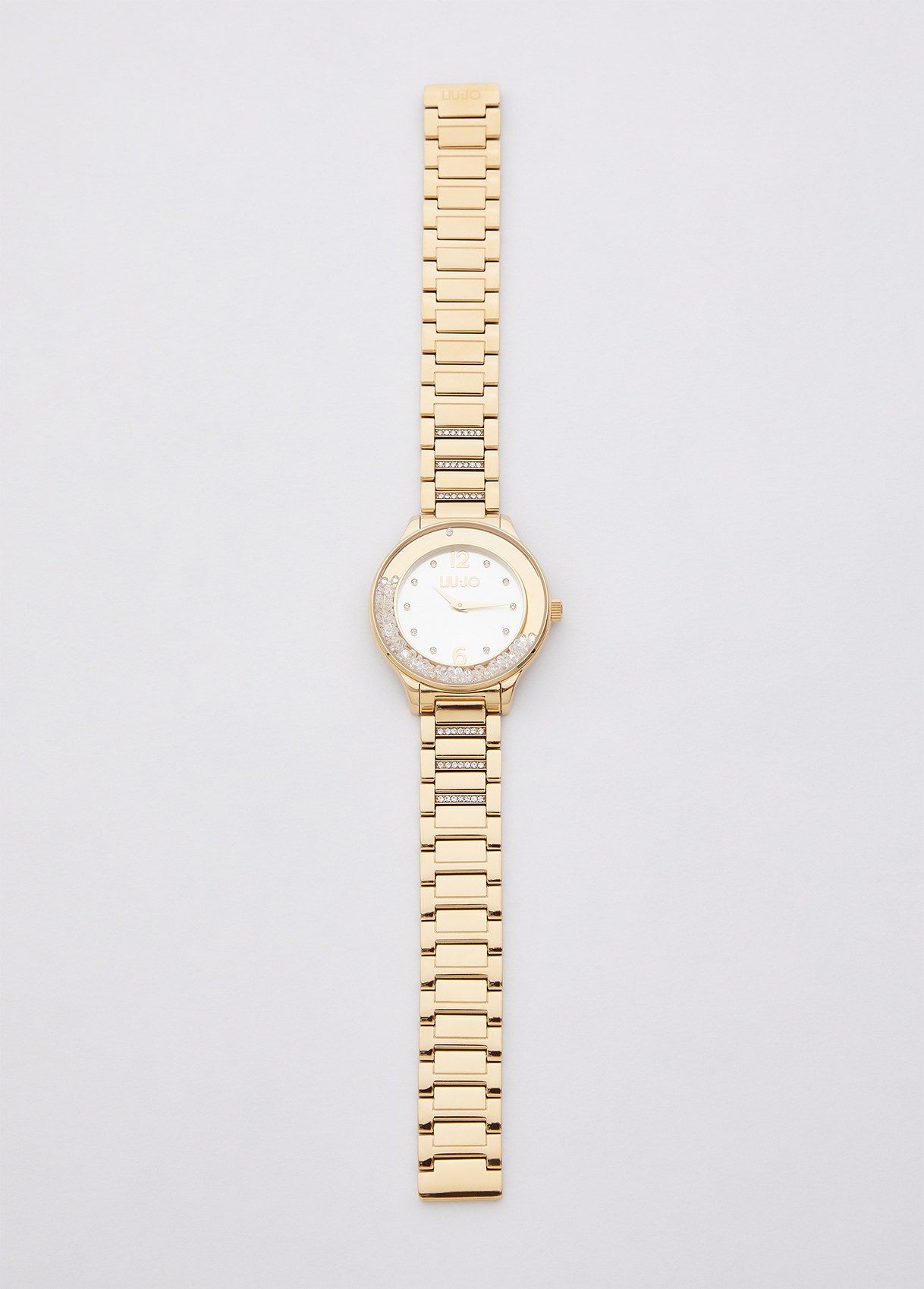 Liu Jo Montre En Acier Avec Cristaux Liu Jo Montre En Acier Avec Cristaux