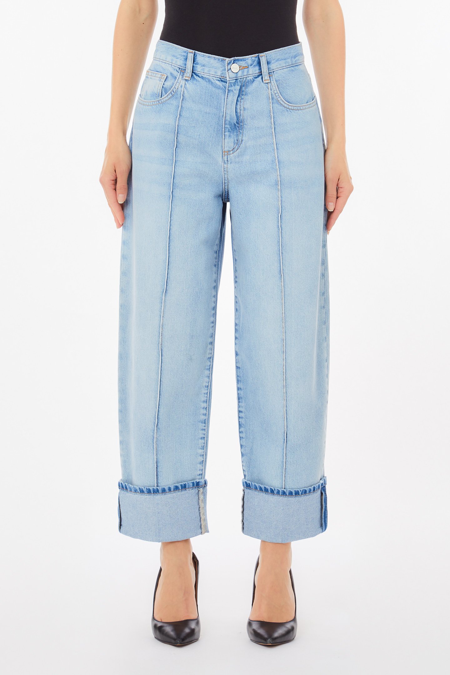 Liu Jo Straight Cropped Jeans