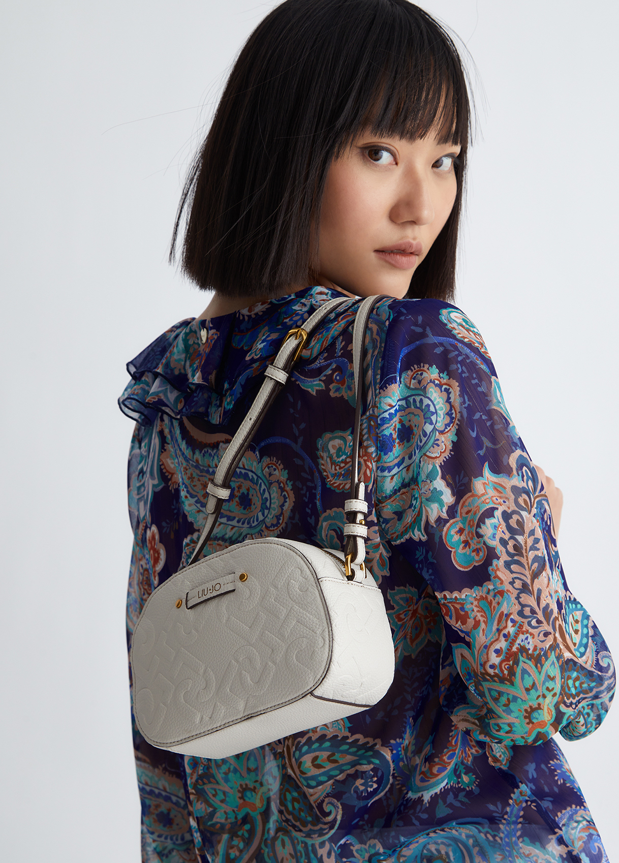 Liujo Sac Bandoulière En Tissu Enduit