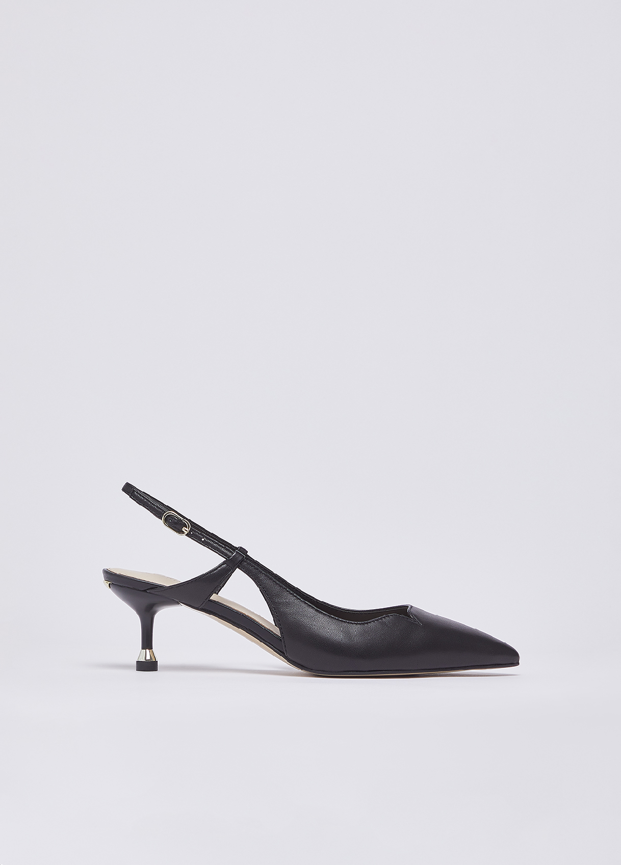 Liu Jo Nappa Leather Slingbacks