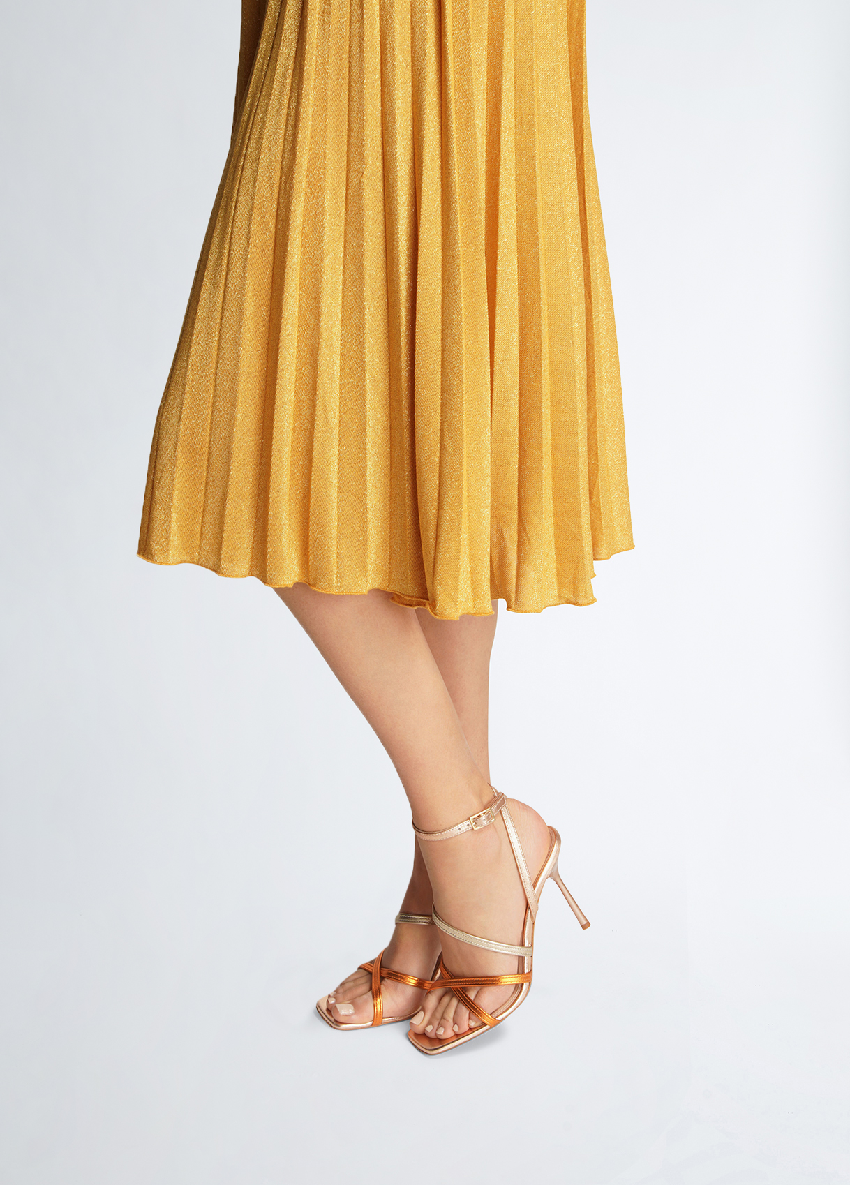 Liujo Sandales Effet Lamé À Talons Hauts