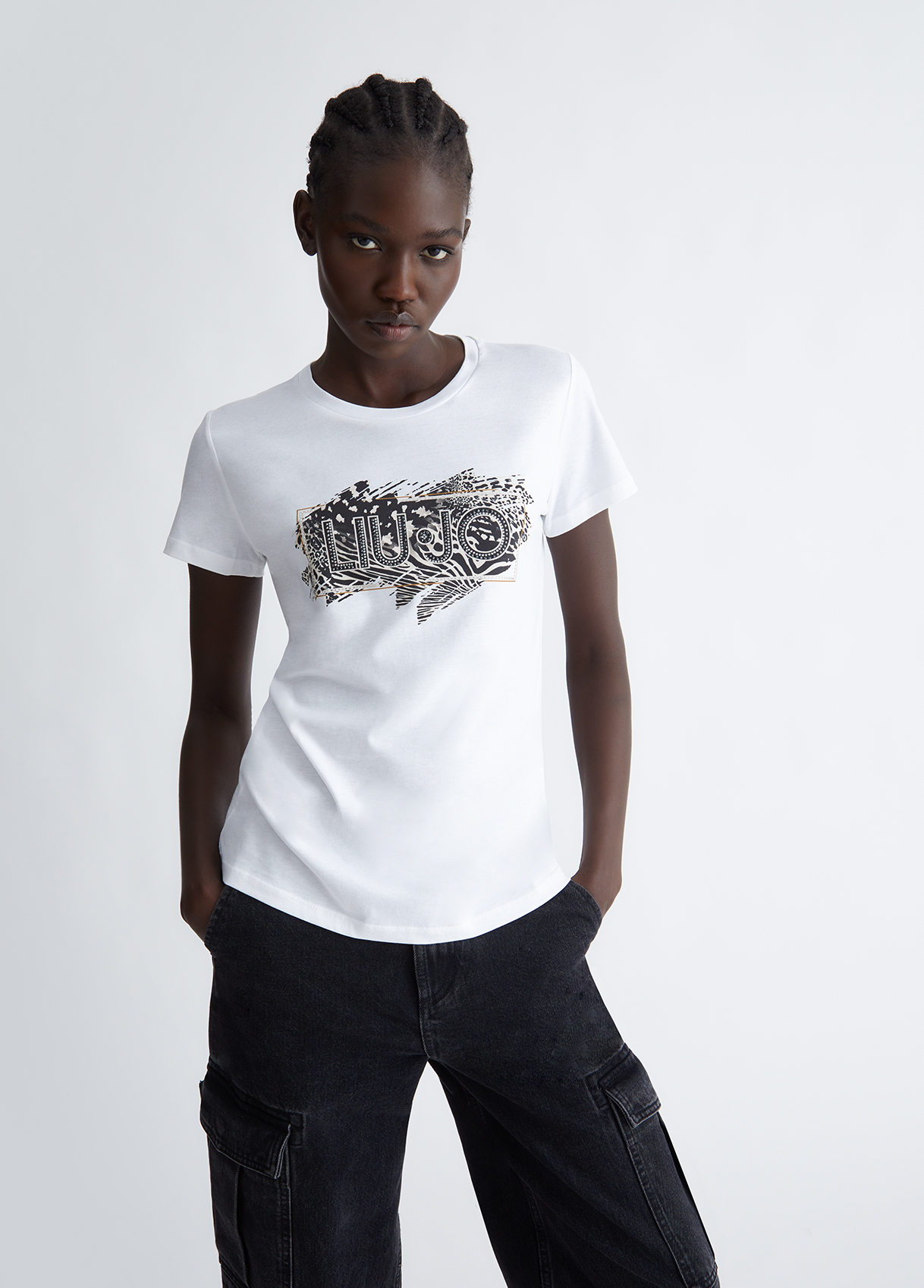 Liujo T-shirt Écoconçu Avec Logo Et Strass