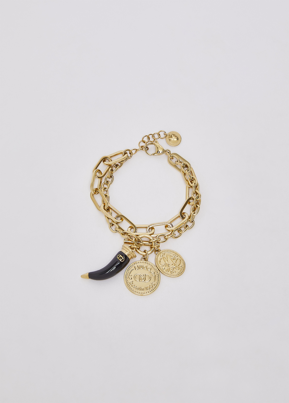 Liu Jo Bracelet Multichaîne Avec Charms Liu Jo Bracelet Multichaîne Avec Charms