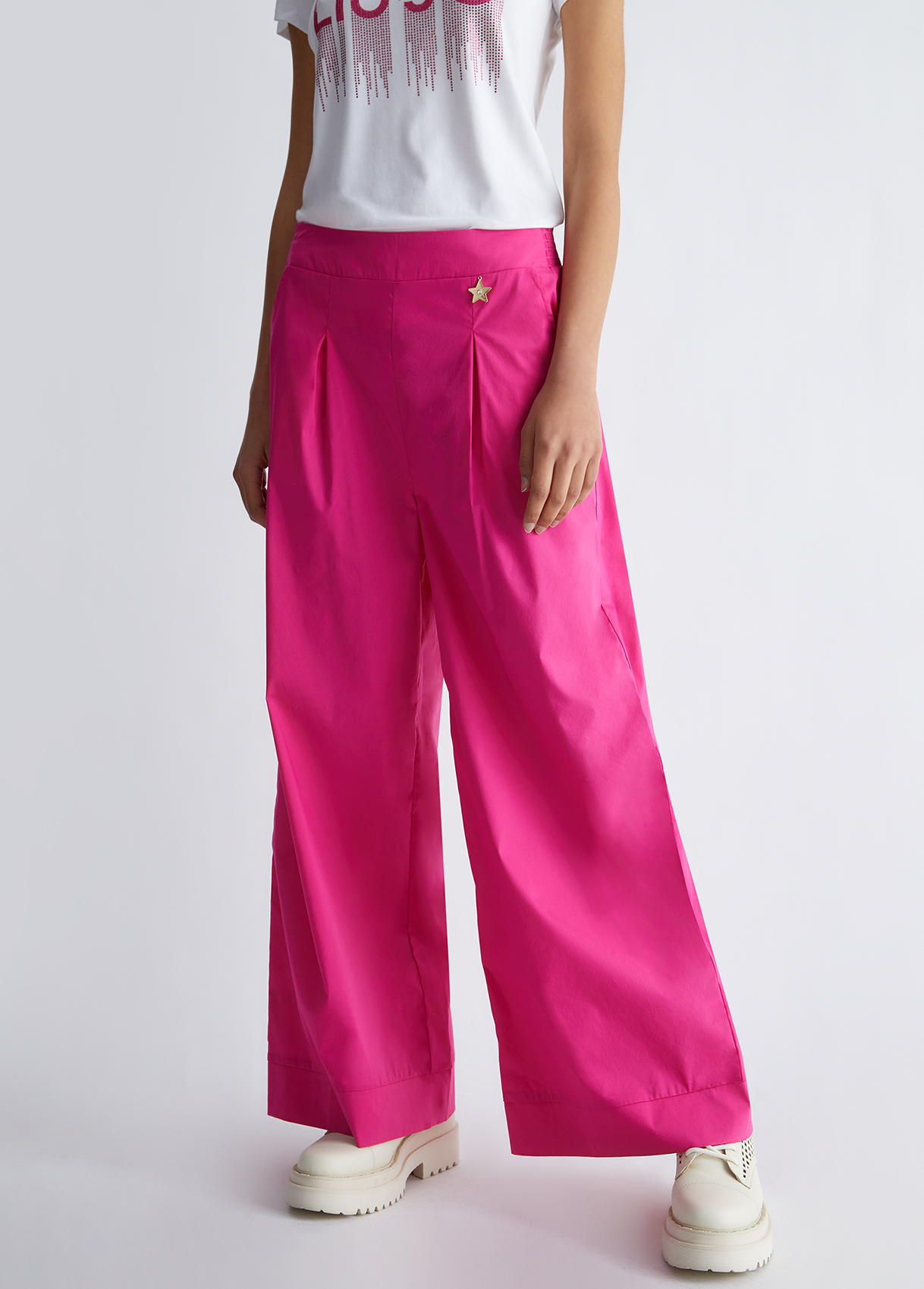 Liujo Pantalon En Popeline
