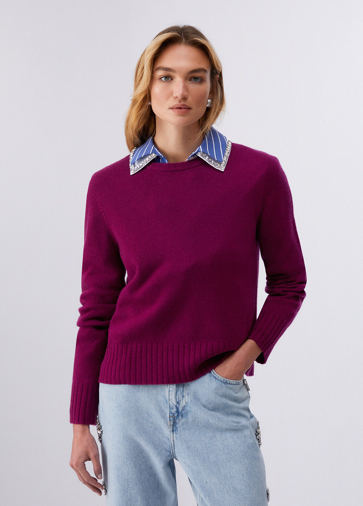 Liu Jo Wool And Cashmere Jumper