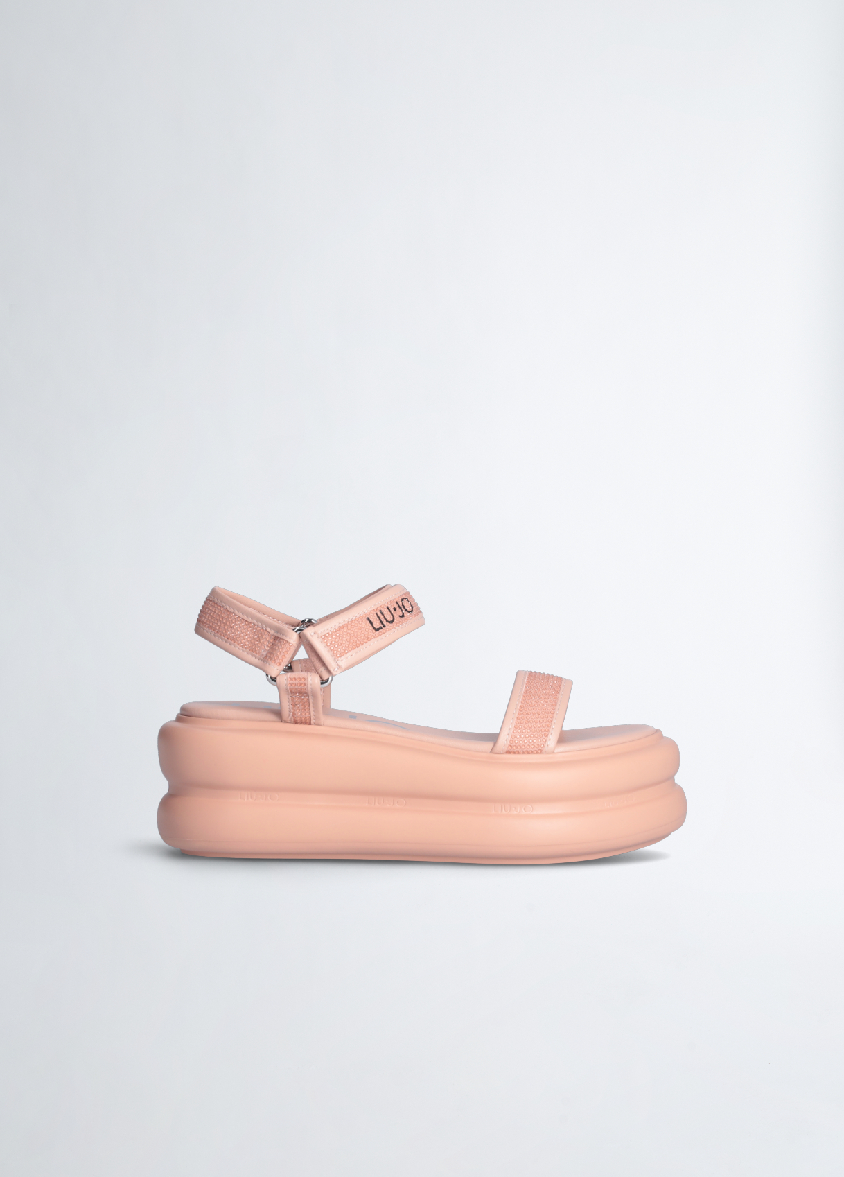 Liujo Sandales À Plateforme Avec Strass