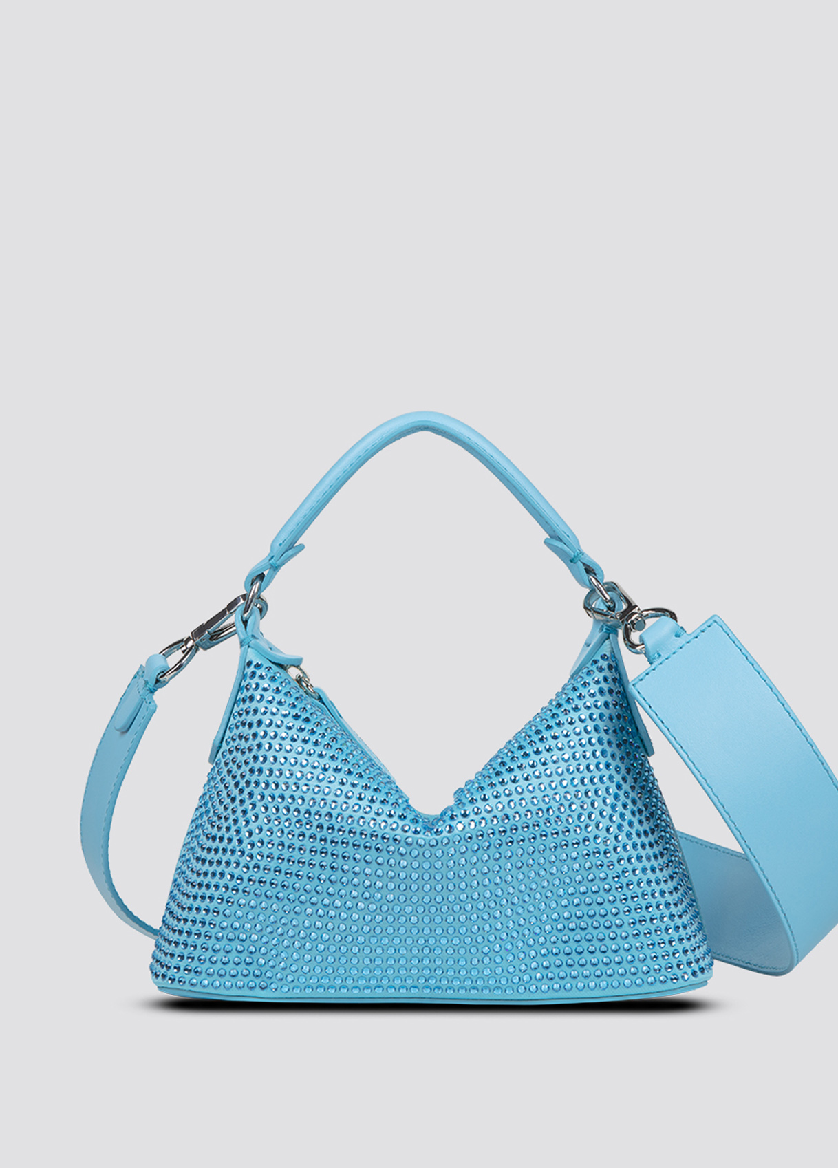 Liujo Sac Hobo Format Mini Avec Strass