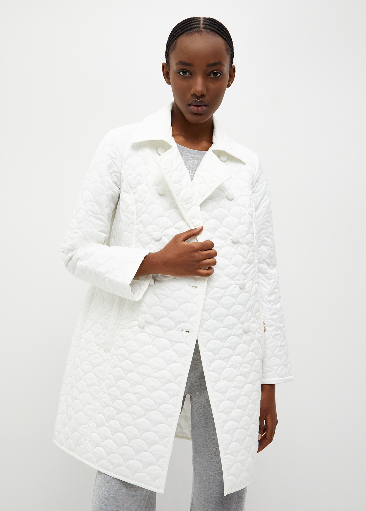 Liujo Manteau Croisé Matelassé