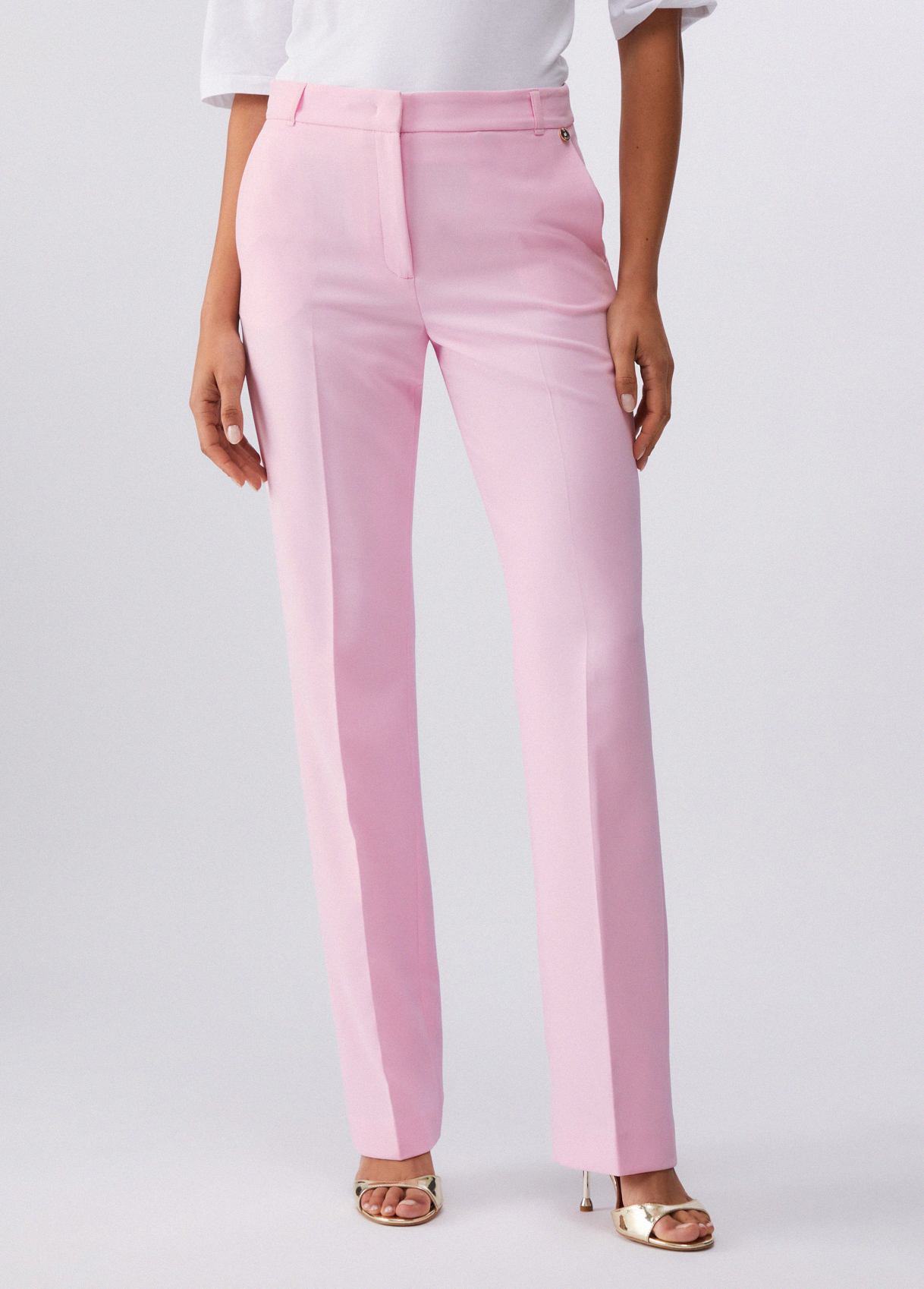 Liu Jo Stretch Technical Fabric Trousers