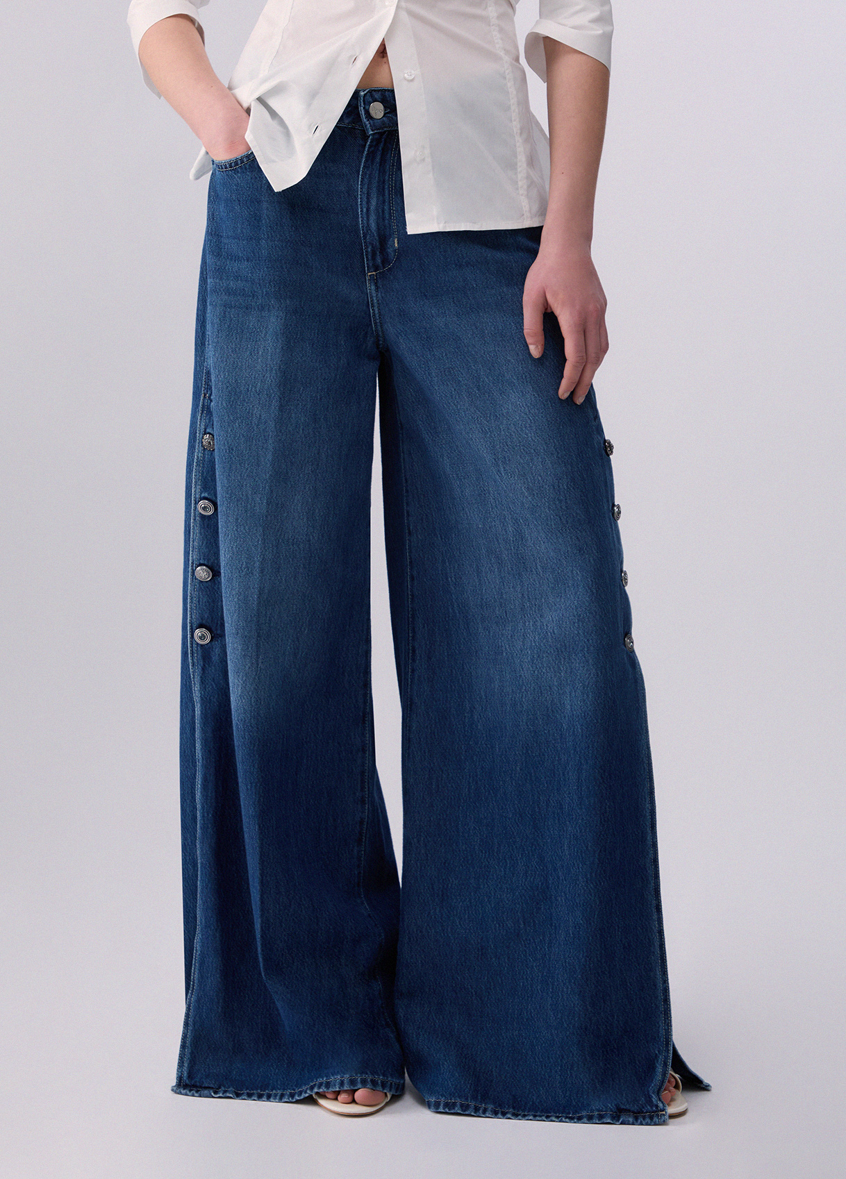 Liu Jo Flared Jeans With Slits