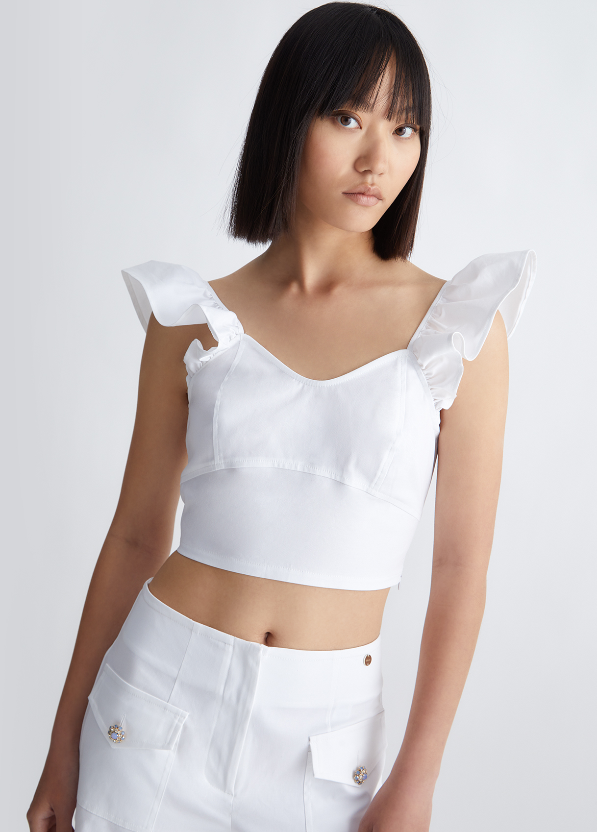 Liujo Top Avec Volant