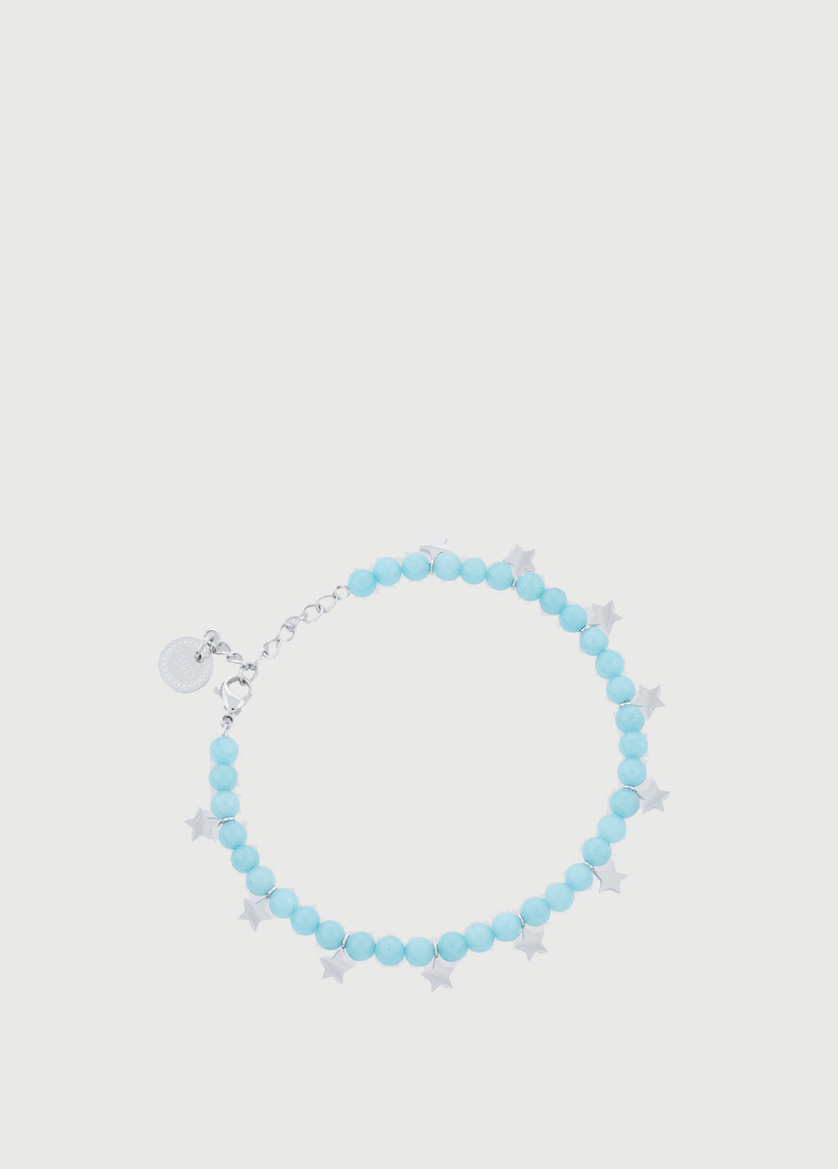 Liujo Bracelet Bleu Clair Avec Étoiles