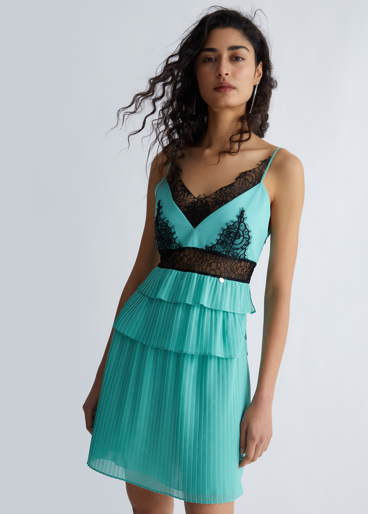 Liujo Robe Courte Plissée