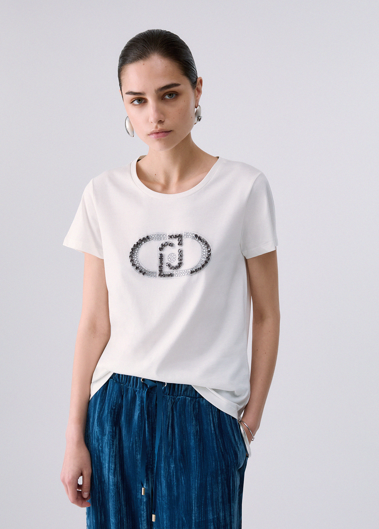 Liu Jo T-shirt With Monogram Logo