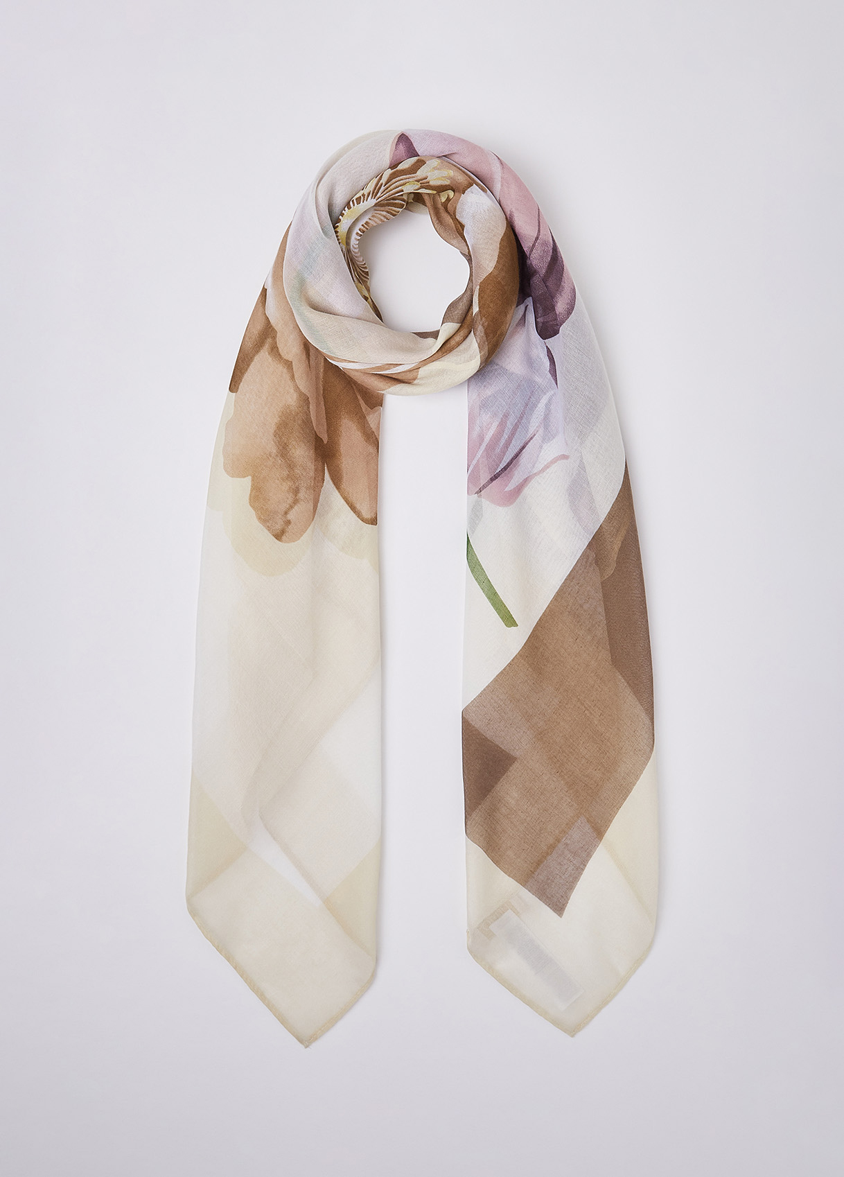 Liu Jo Large Colour-block Scarf